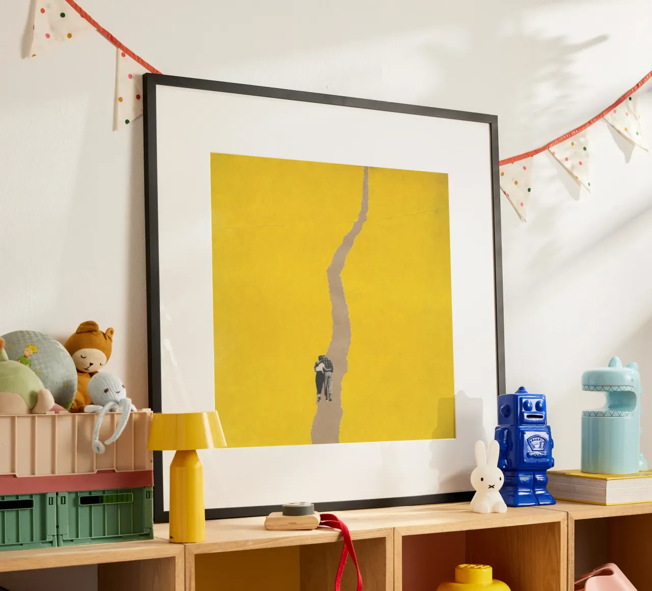 Couple torn path poster da Carlos Quitério