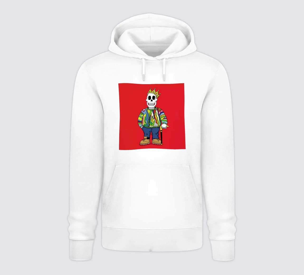 Biggie Skull sudadera con capucha de Zhi Yun Zhang