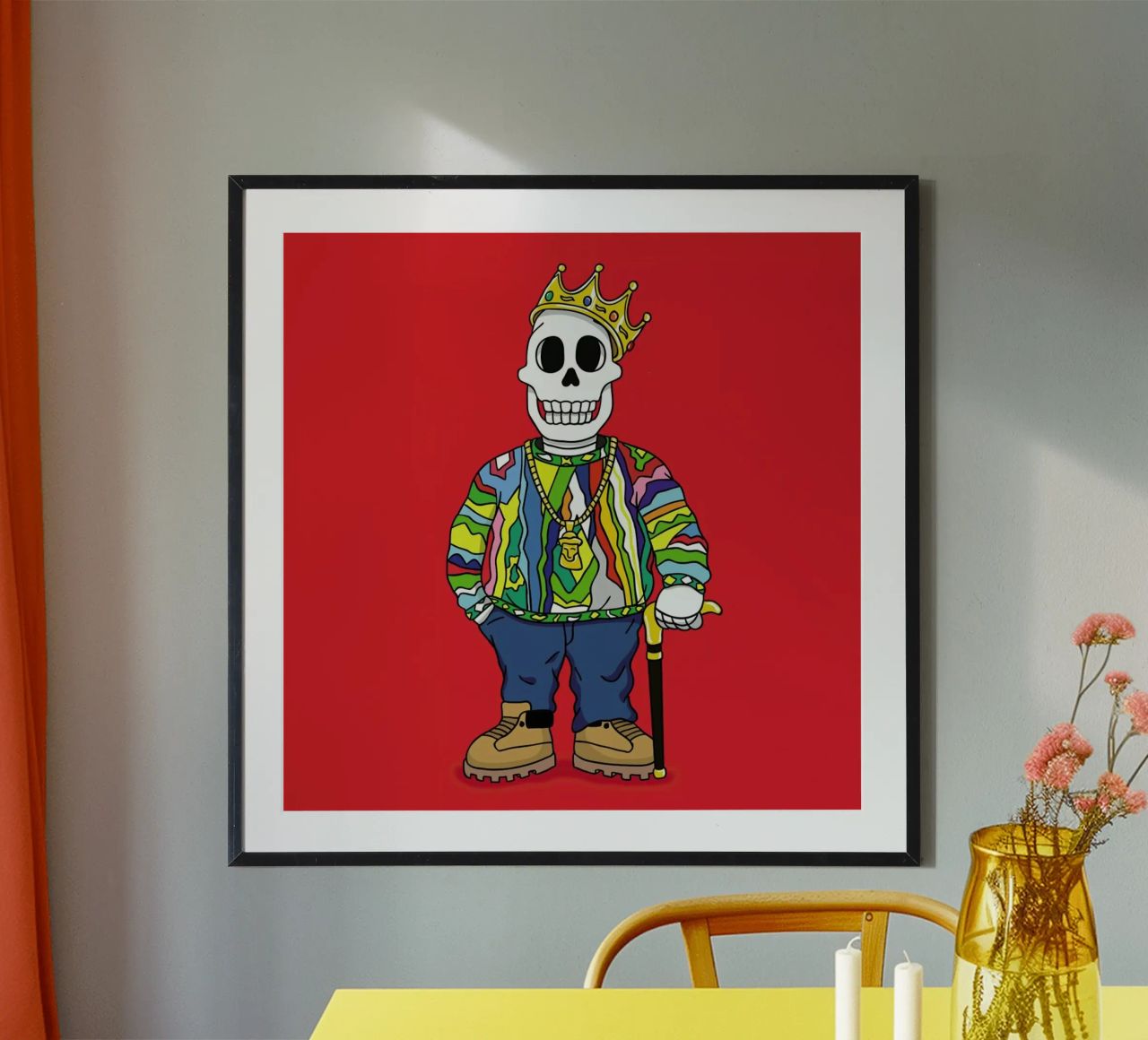 Biggie Skull hahnemühle de Zhi Yun Zhang