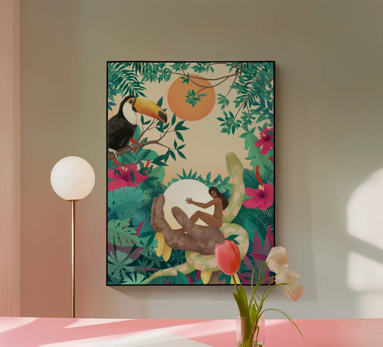 Mama Cacao plexiglass da Art by Coco