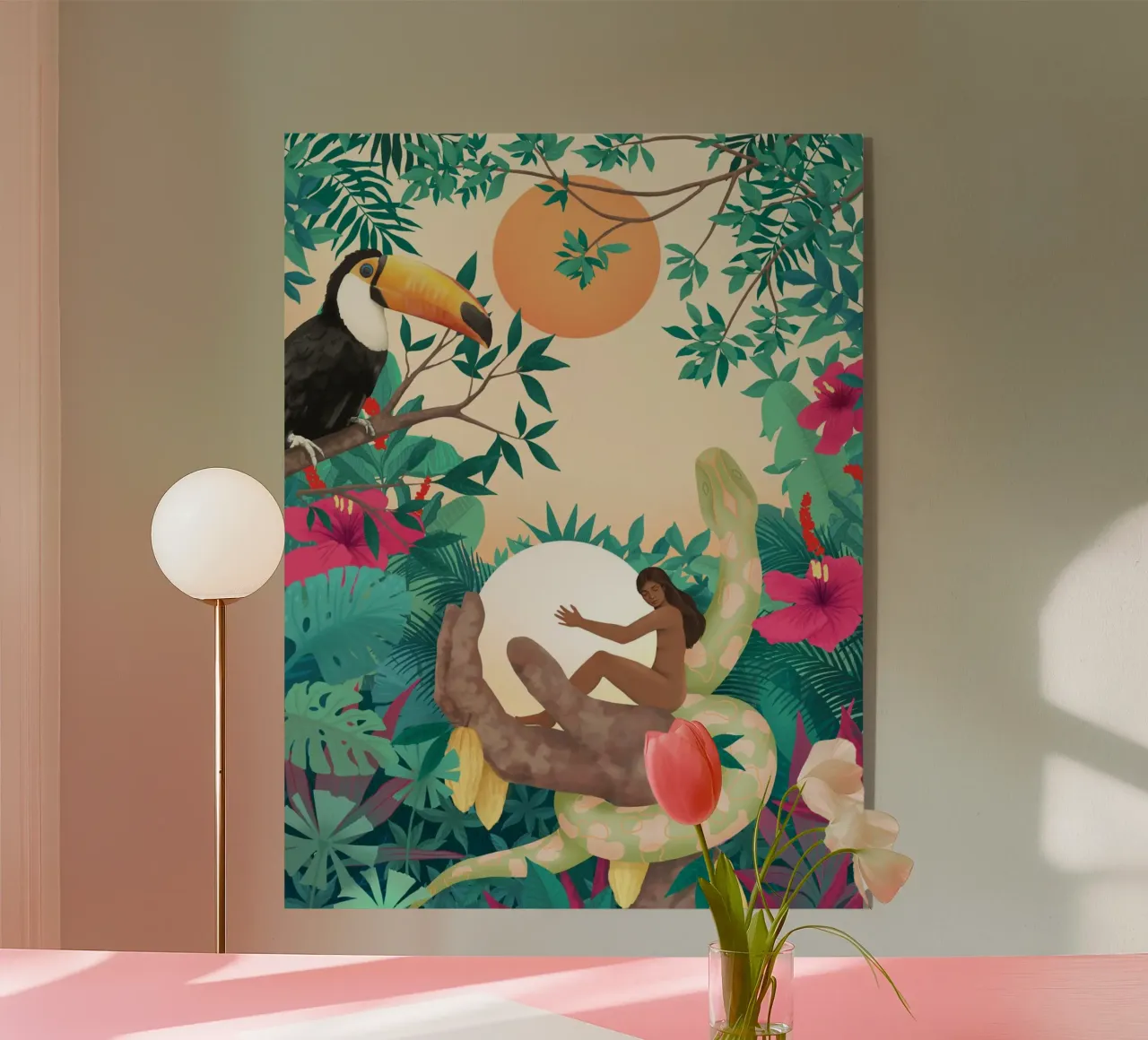 Mama Cacao plexiglass da Art by Coco