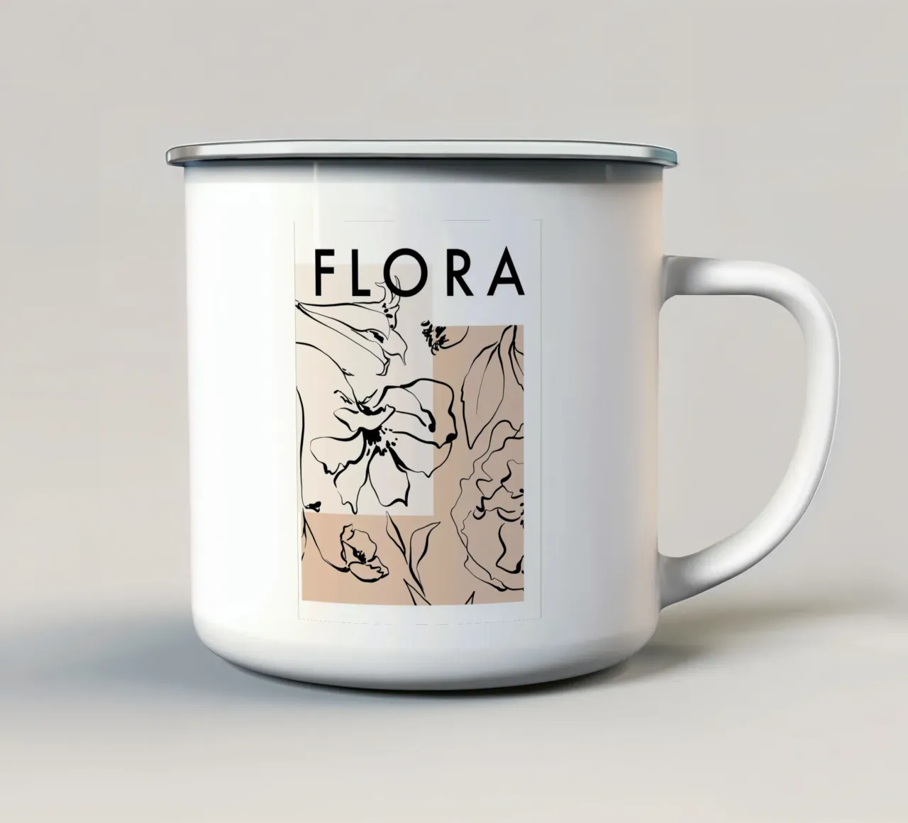 Vie Simple No 51 tazza in smalto da treechild