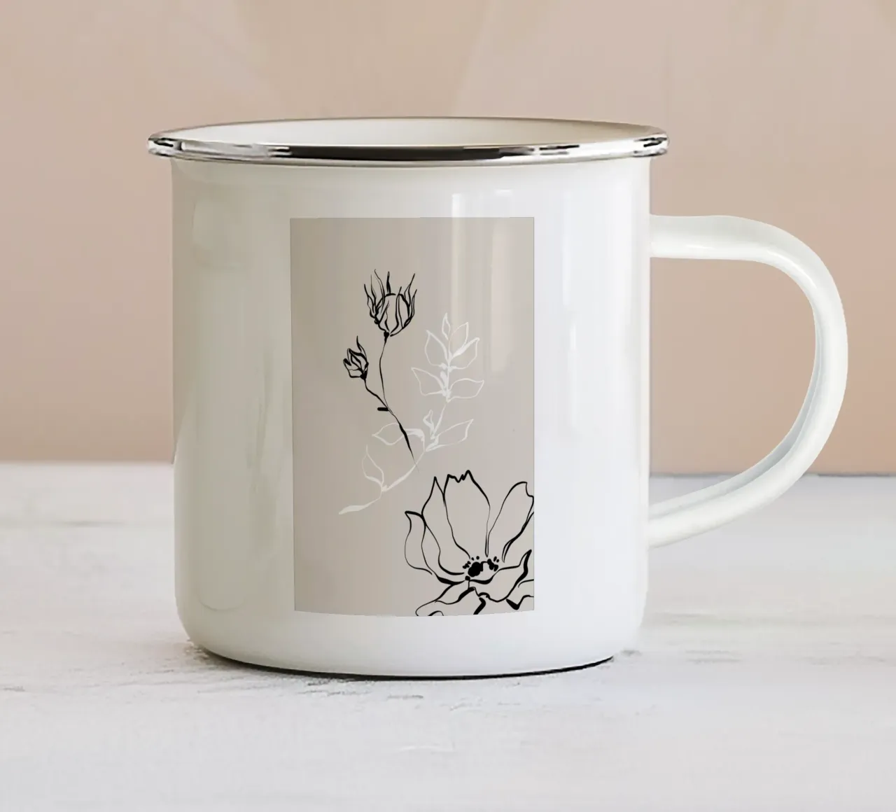 Vie Simple No 52 tazza in smalto da treechild