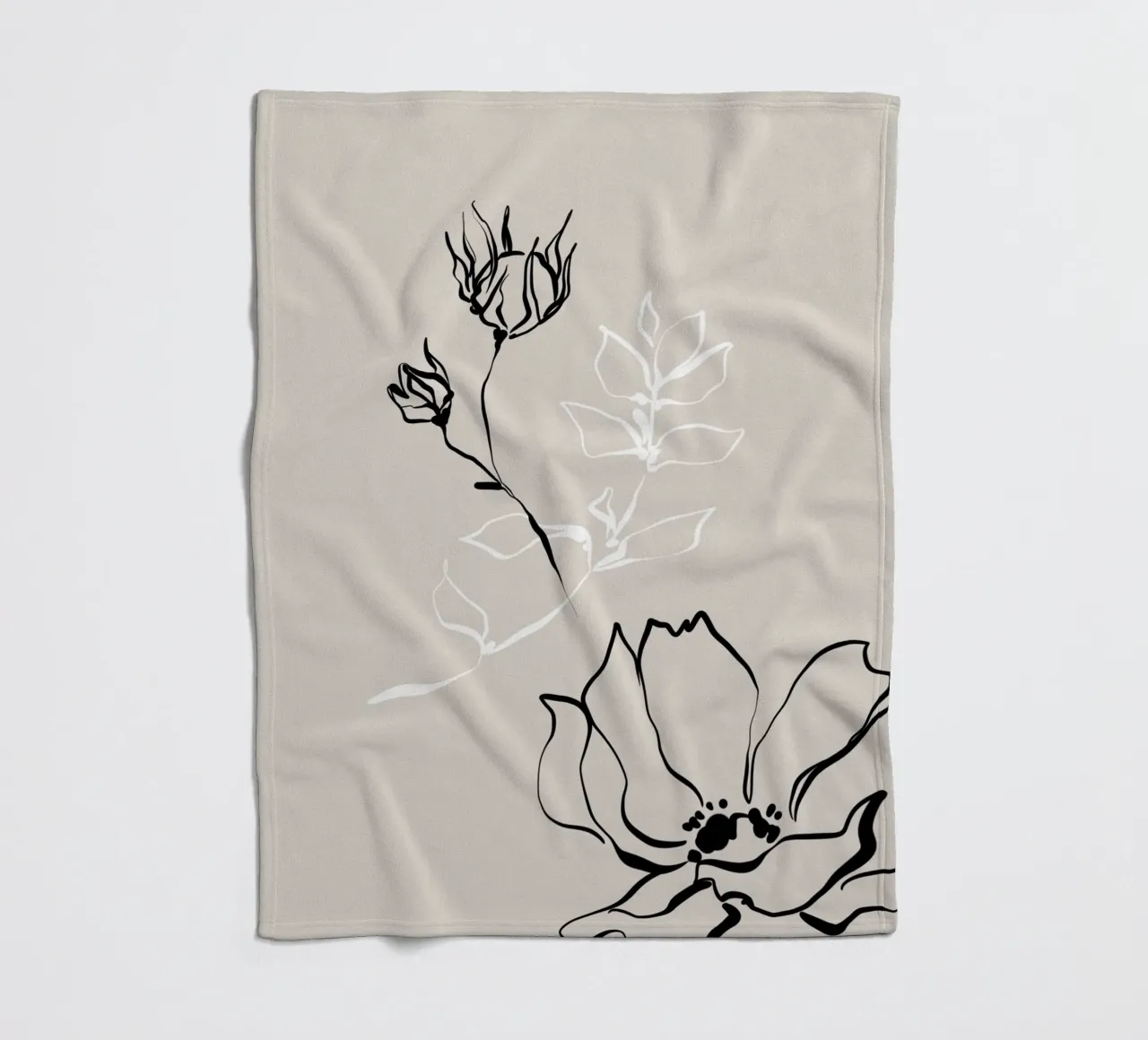 Vie Simple No 52 coperta in pile da treechild