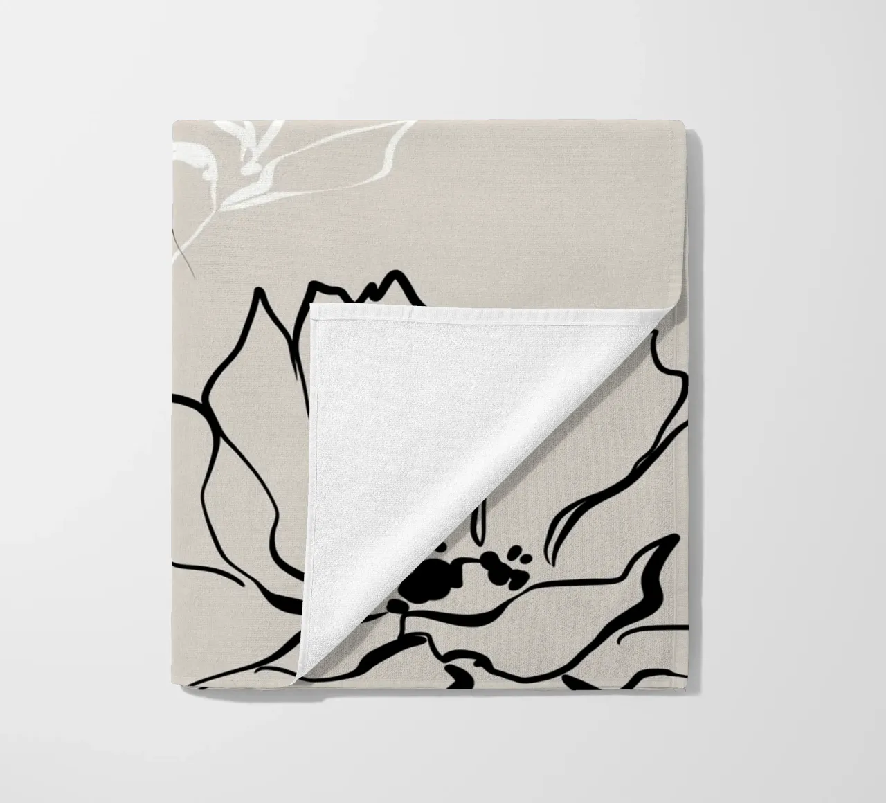 Vie Simple No 52 beach towel by treechild