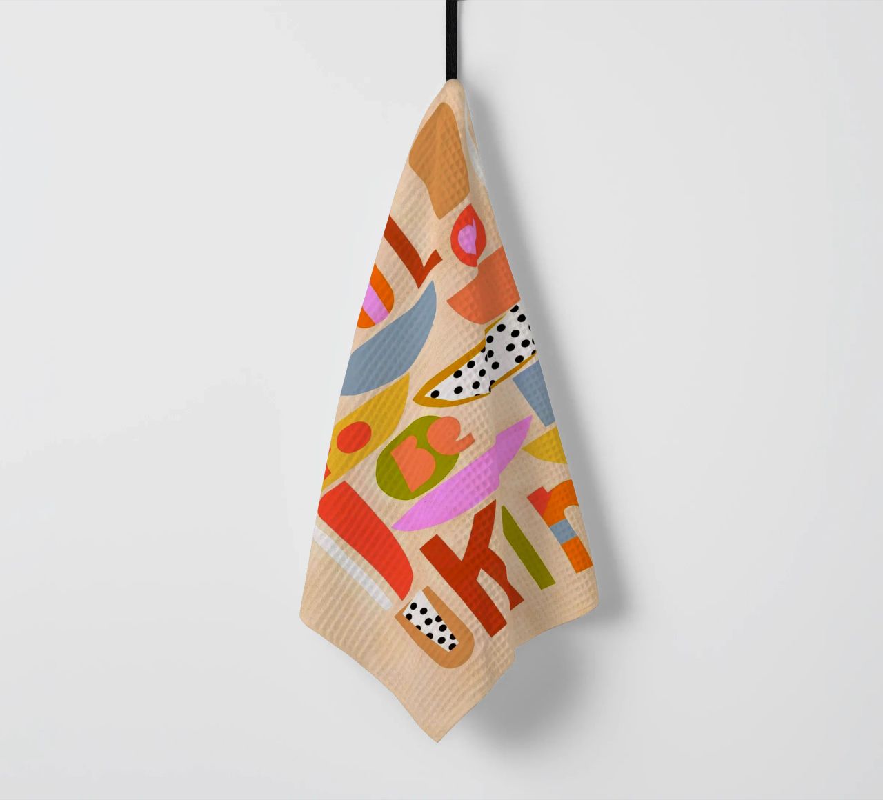 Cool to be Kind - Typographie motivante pour les enfants torchon de Dominique Vari Words