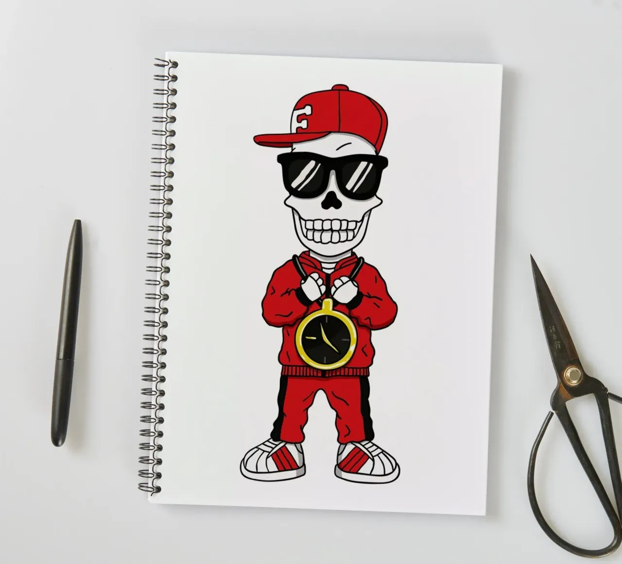 Bring The Noise spiral notebook by Zhi Yun Zhang