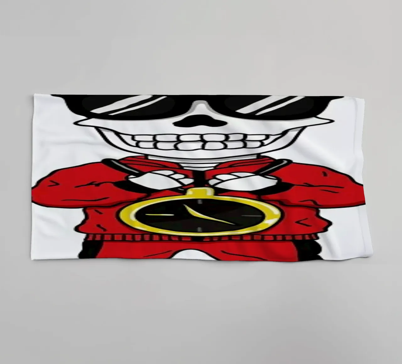 Bring The Noise towel by Zhi Yun Zhang