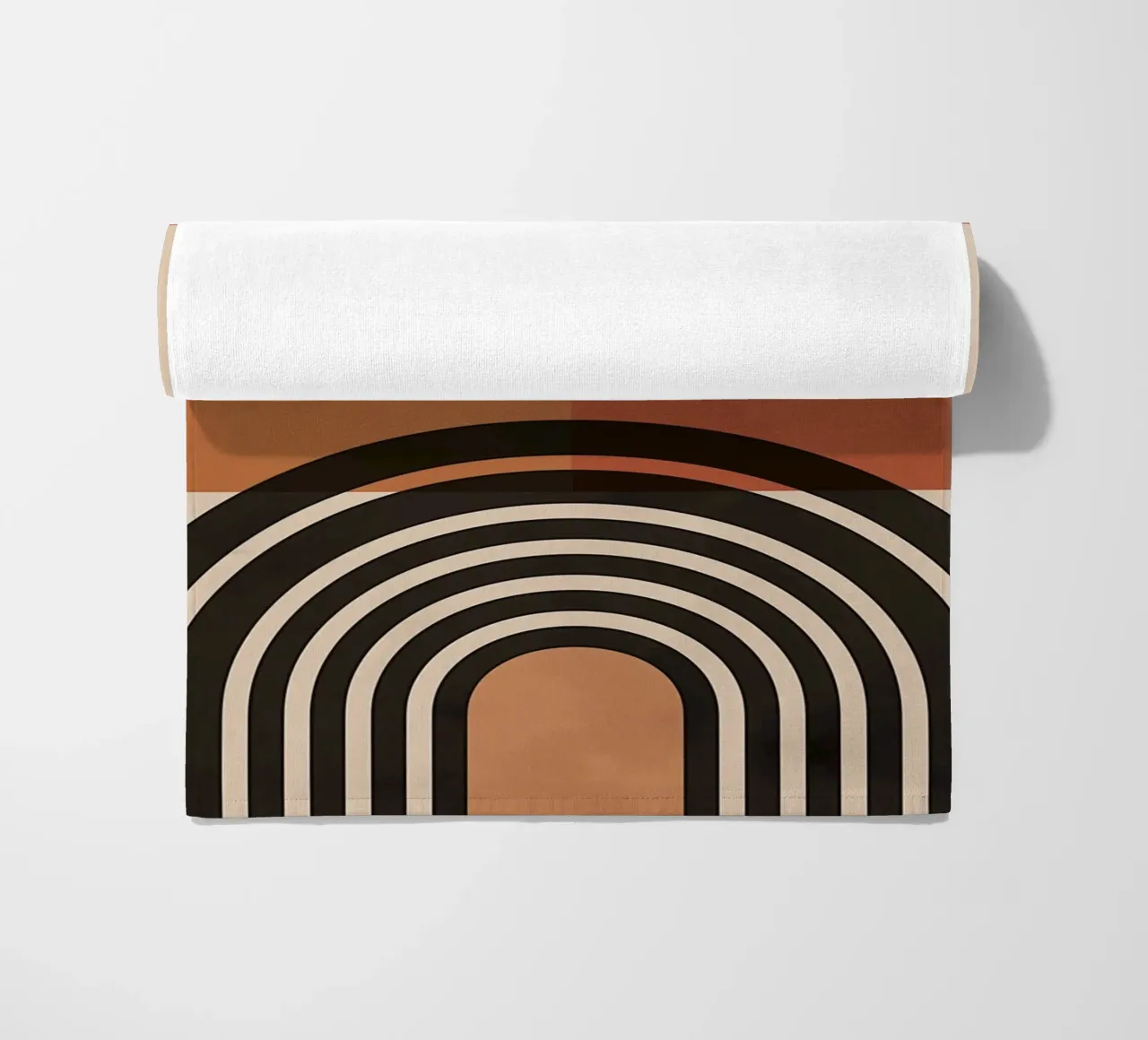 Design moderno e semicircolare telo mare da Whole©