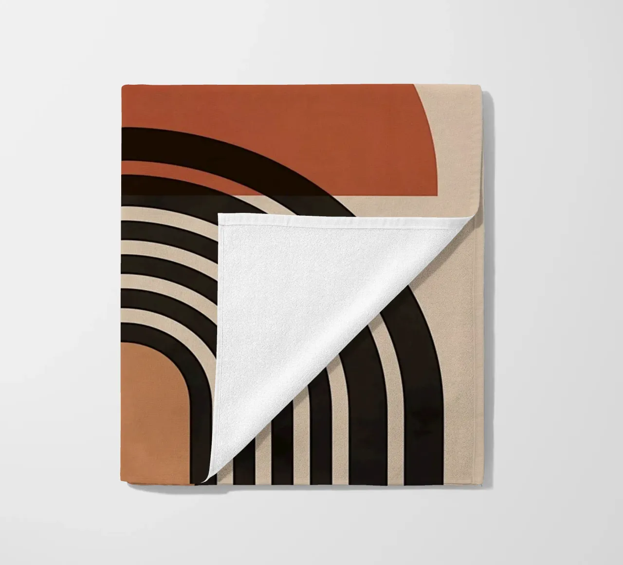 Design moderno e semicircolare telo mare da Whole©