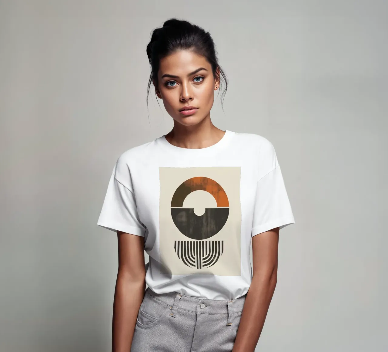 Abstract geometry art t-shirt by Whole©