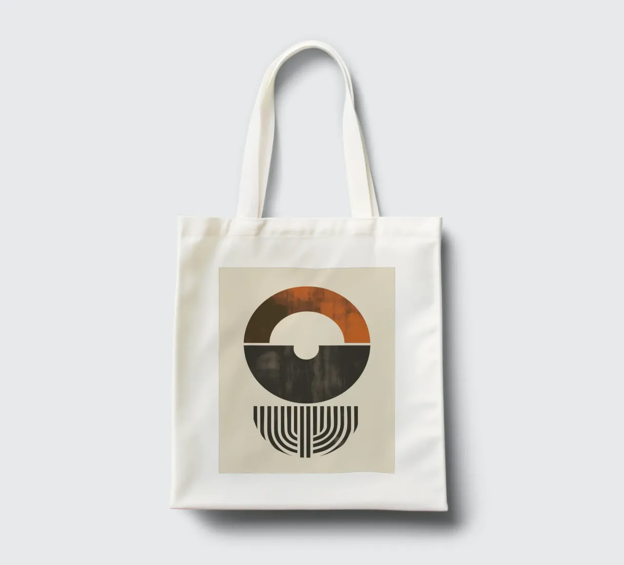 Abstract geometry art tote bag by Whole©