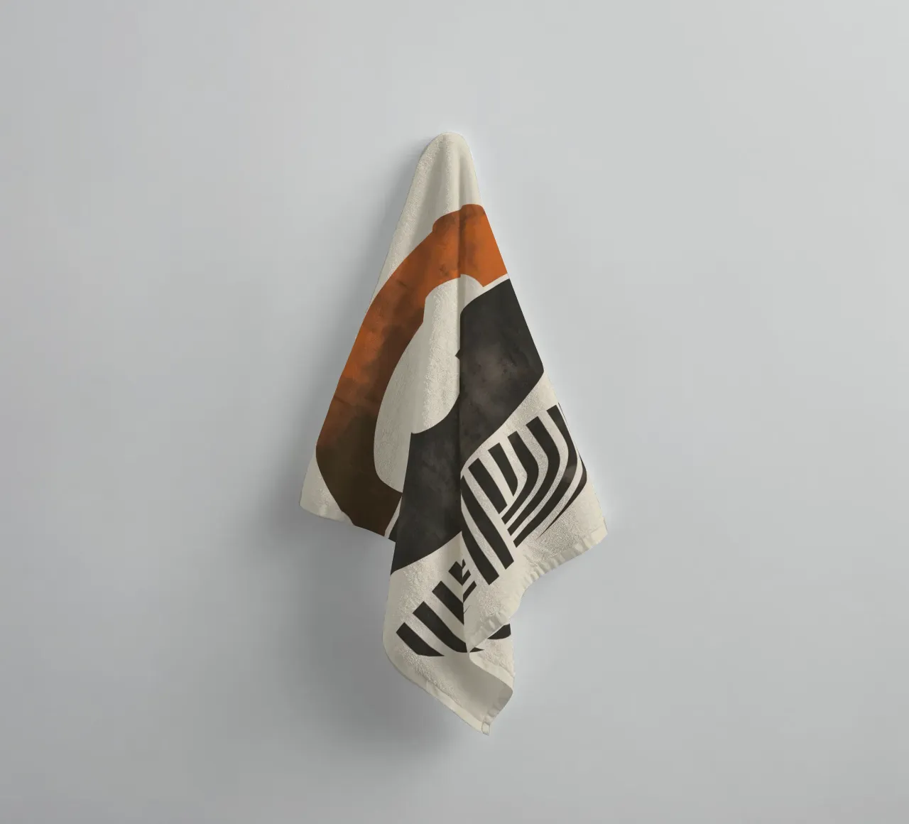 Abstrakte Geometrie Kunst Handtuch von Whole©