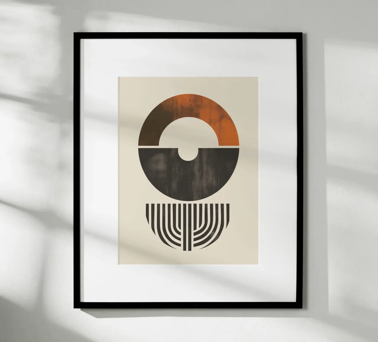 Abstract geometry art hahnemühle by Whole©