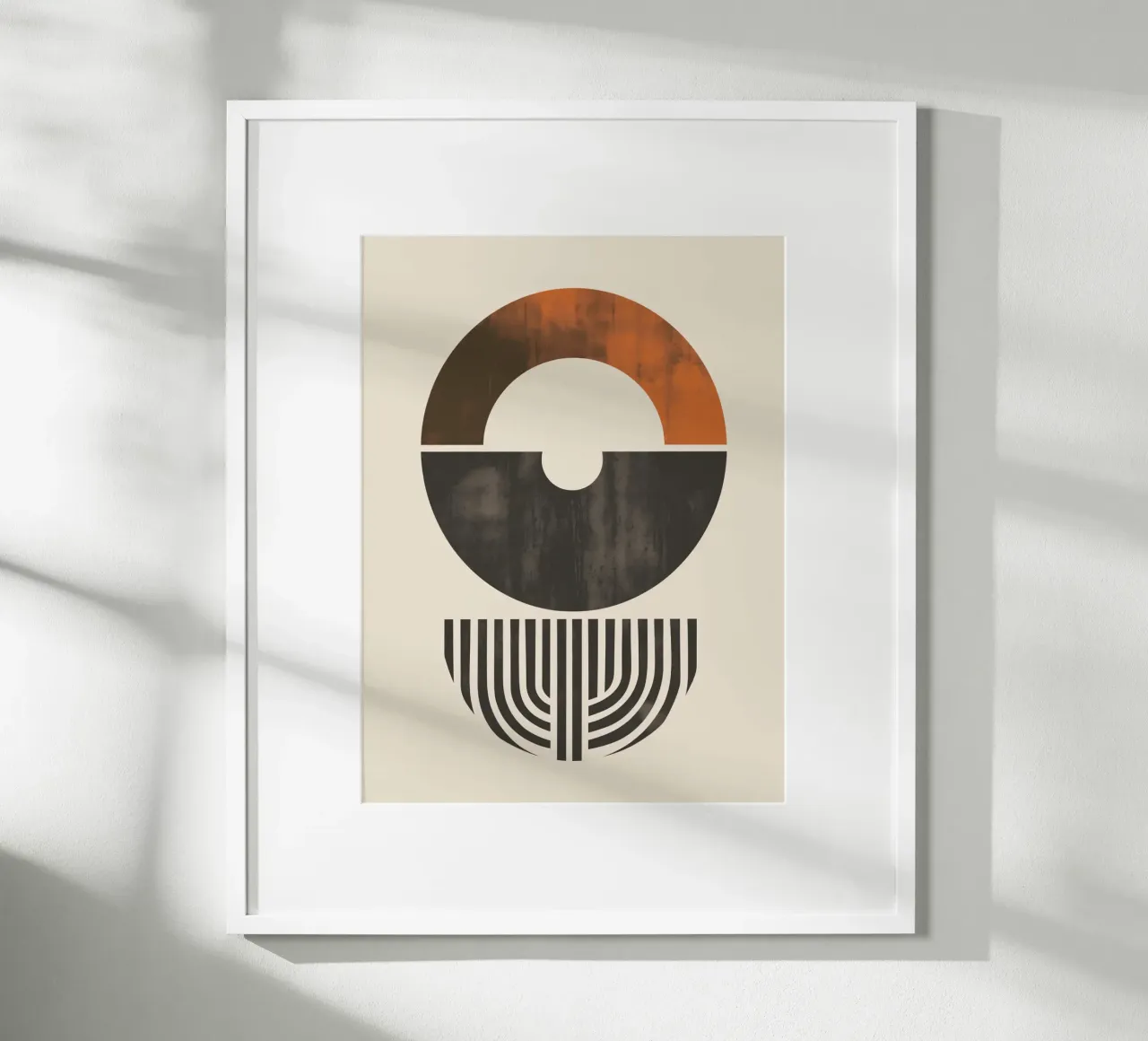 Abstract geometry art hahnemühle by Whole©
