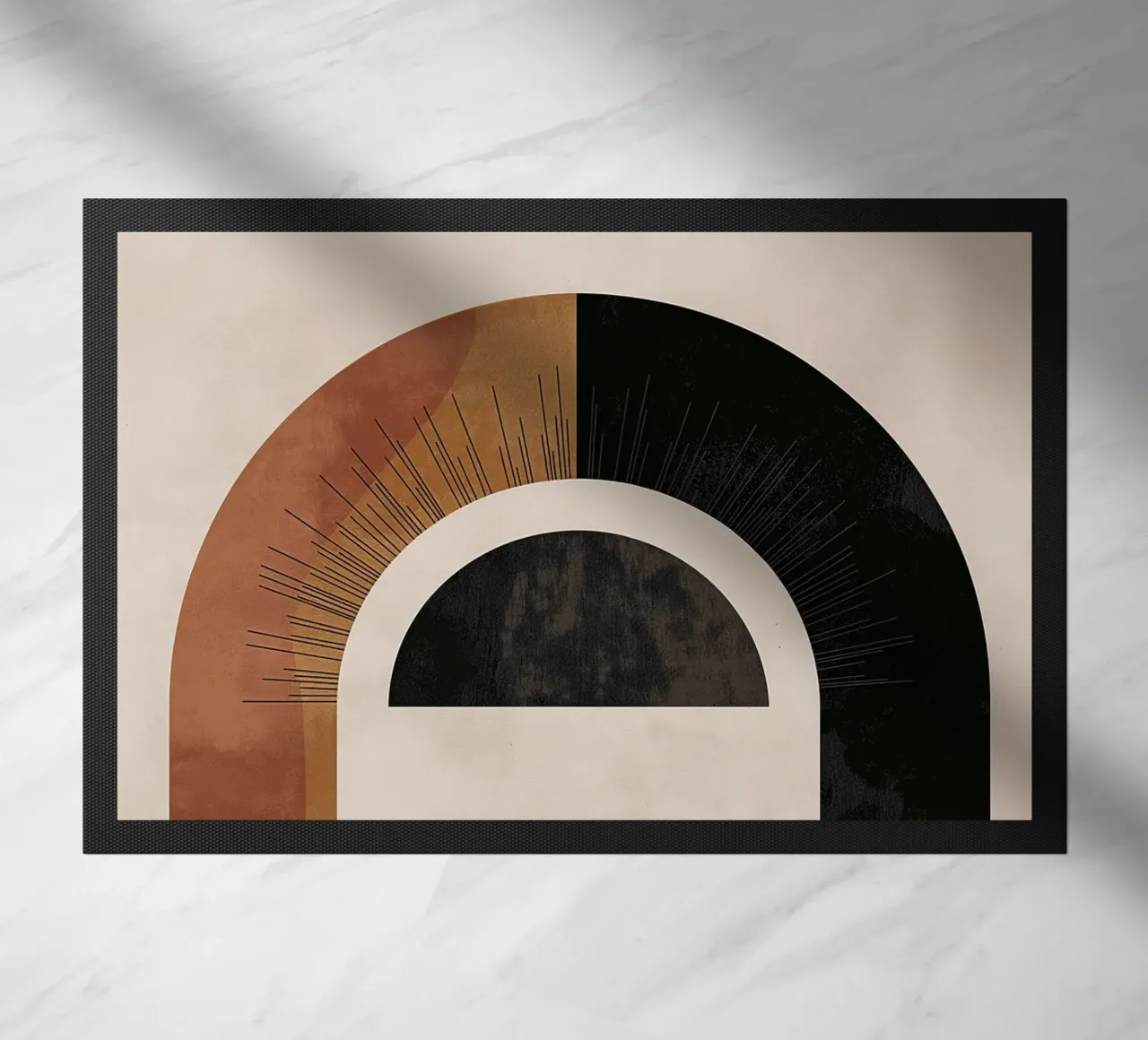 Arco geometrico di design zerbino da Whole©