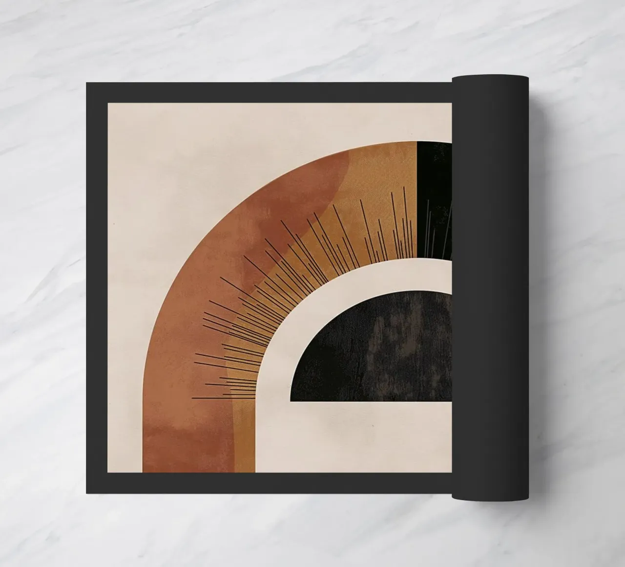 Arco geometrico di design zerbino da Whole©