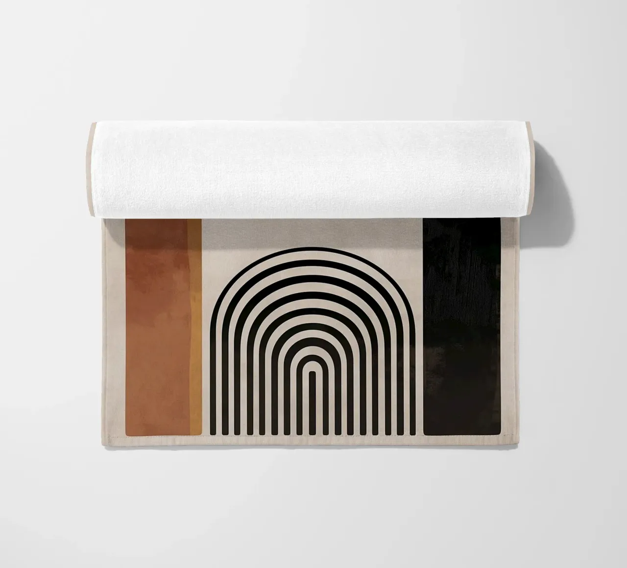 Arco geometrico di design telo mare da Whole©