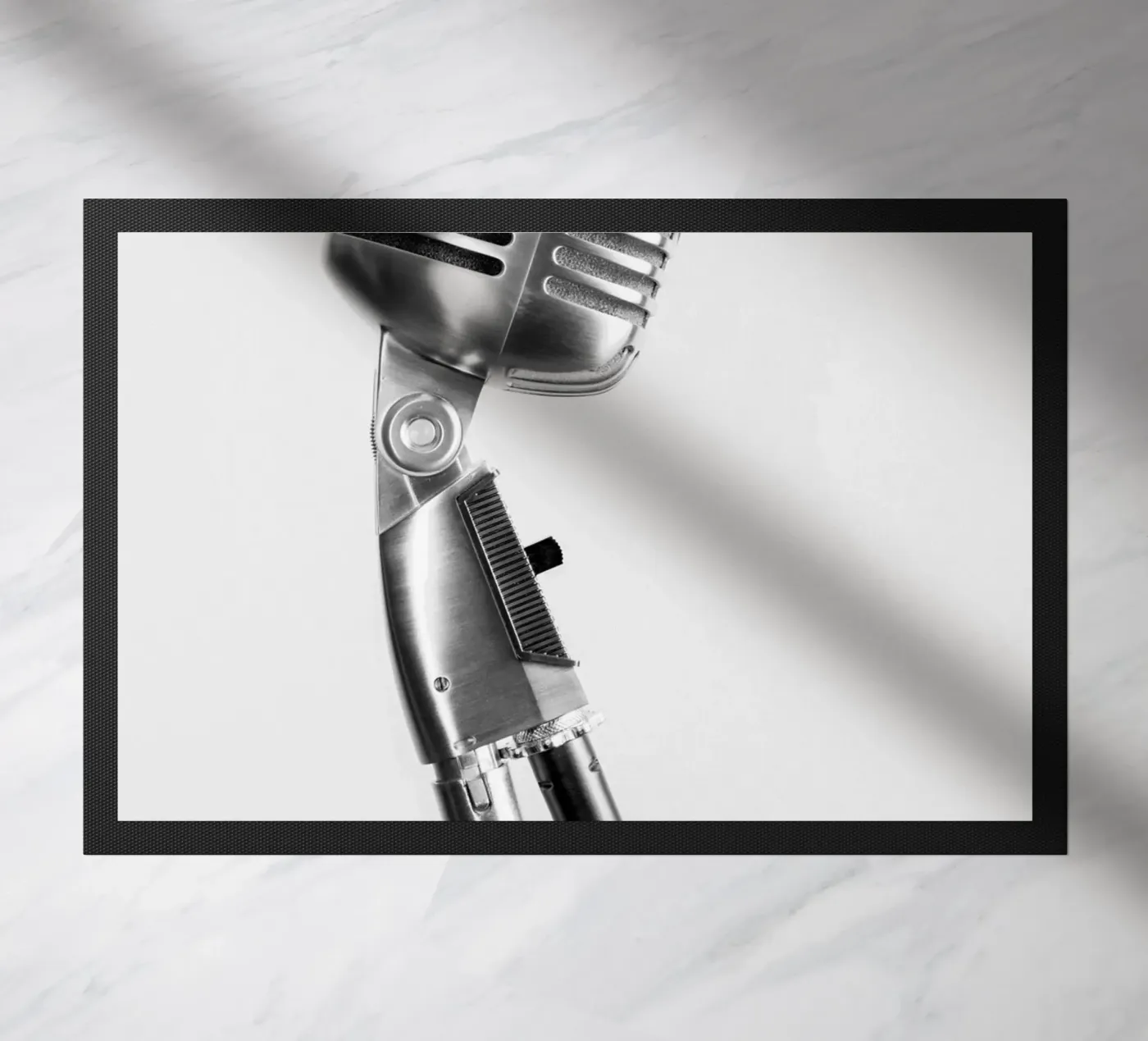 Classic microphone Fußmatte von anderm