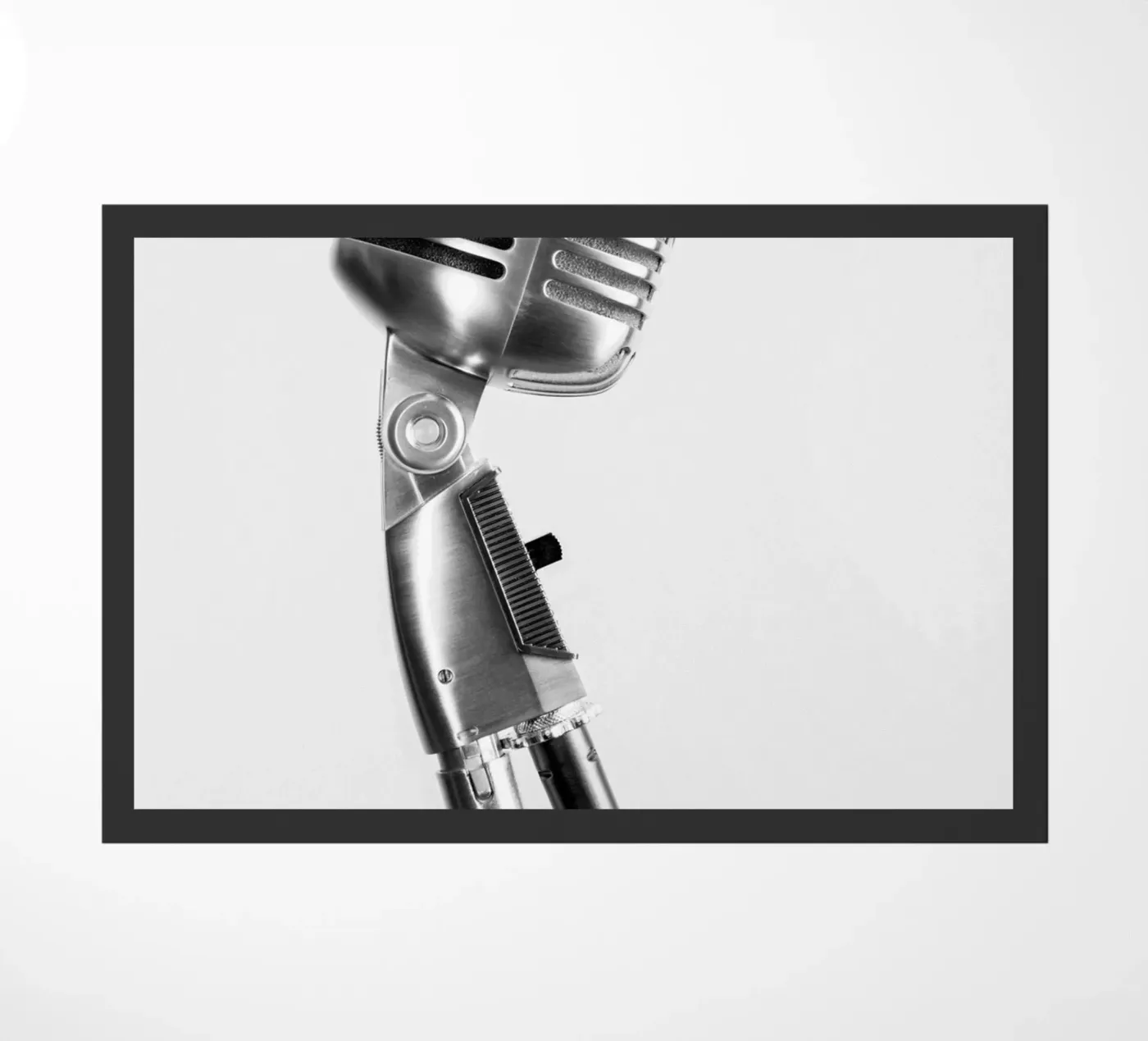 Classic microphone Fußmatte von anderm