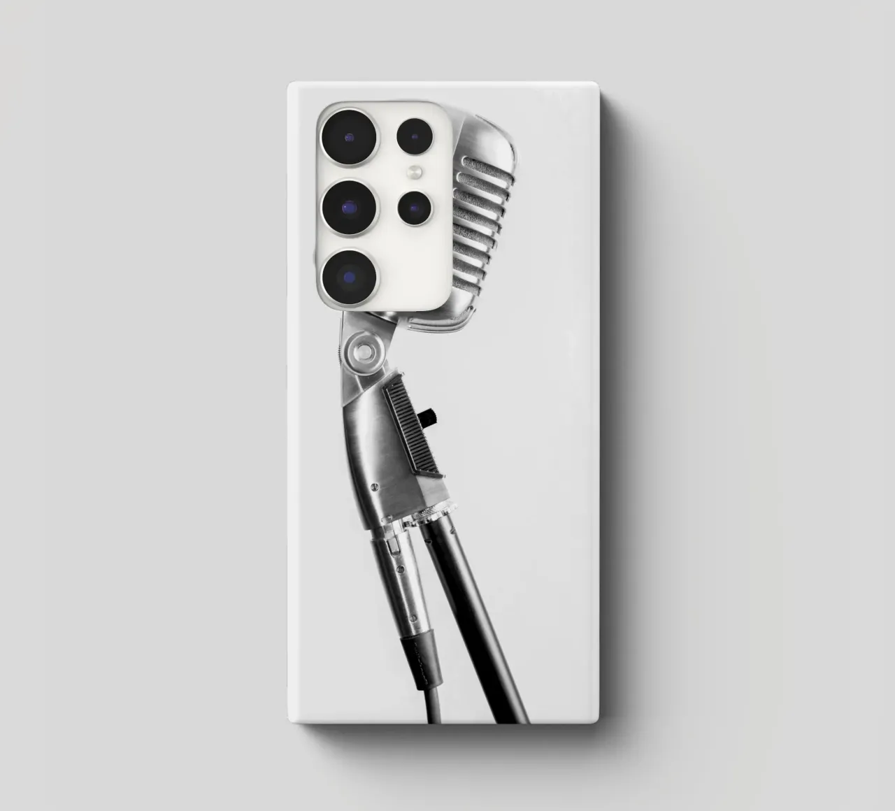 Microfono classico cover samsung da anderm