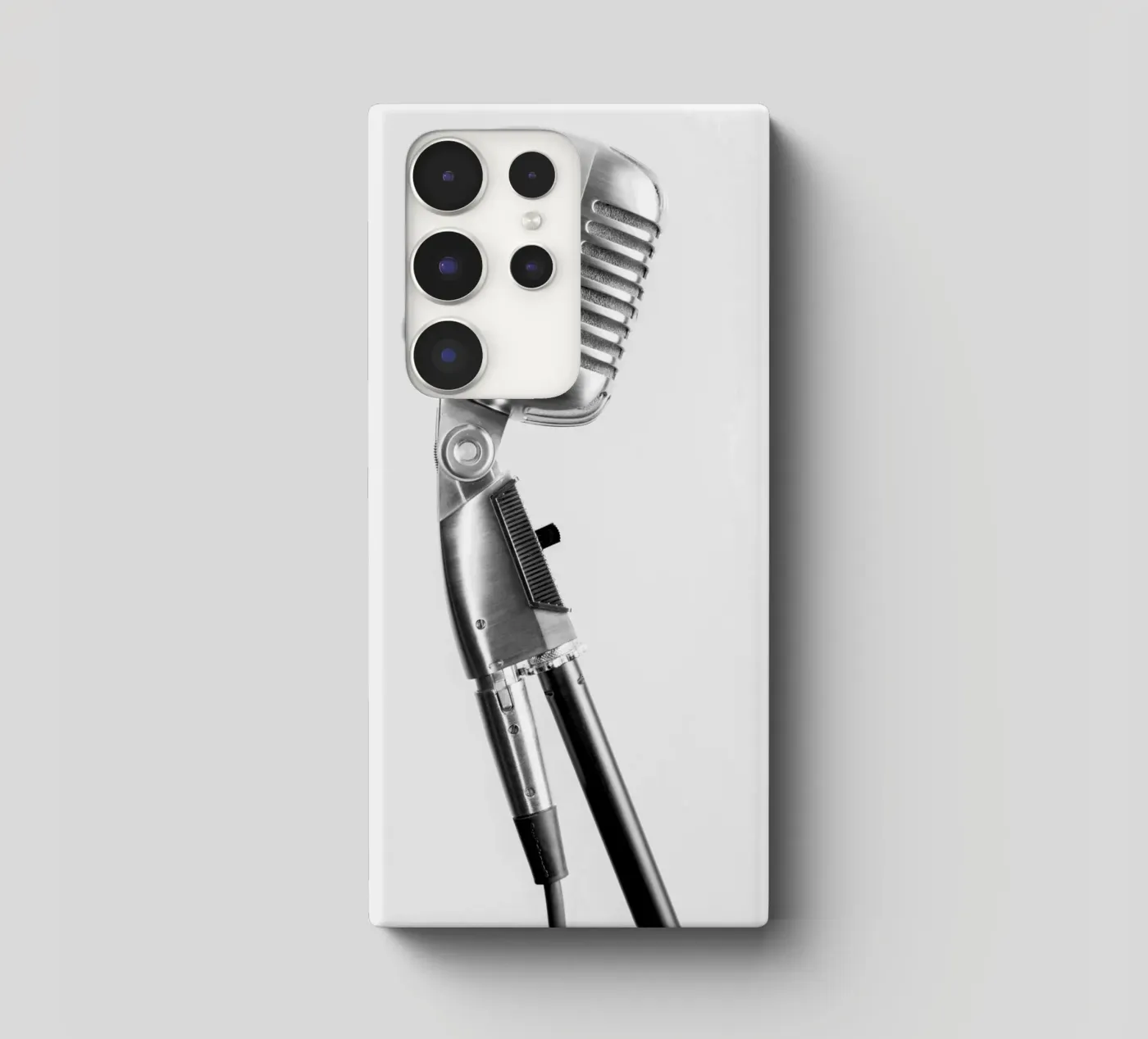 Microfono classico cover samsung da anderm