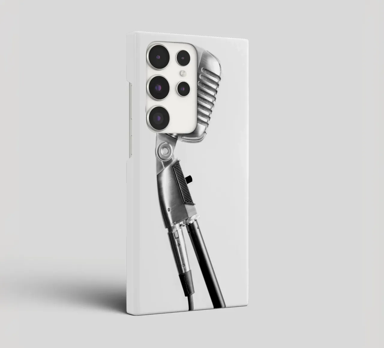 Microfono classico cover samsung da anderm