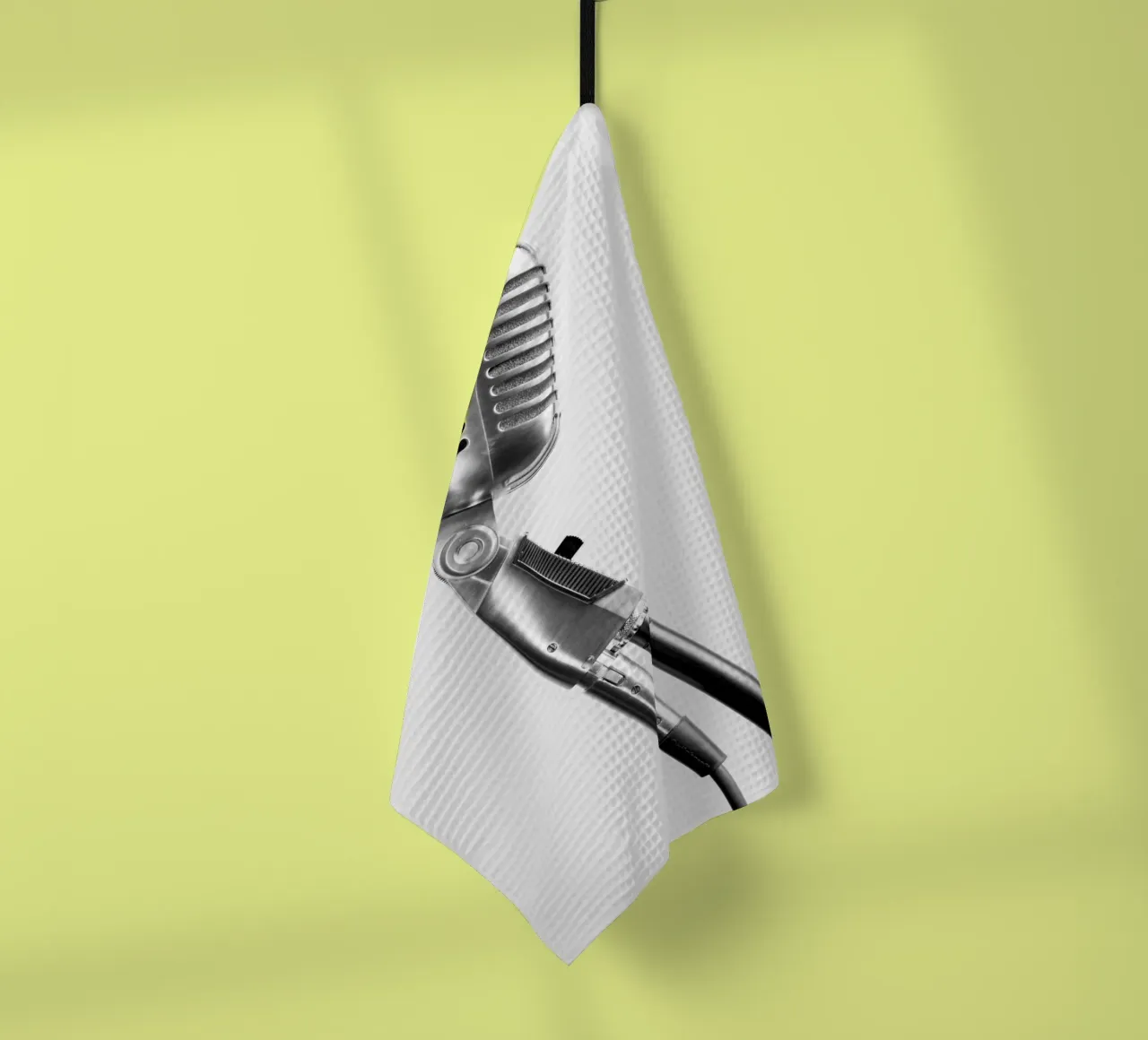 Microfono classico canovaccio da cucina da anderm