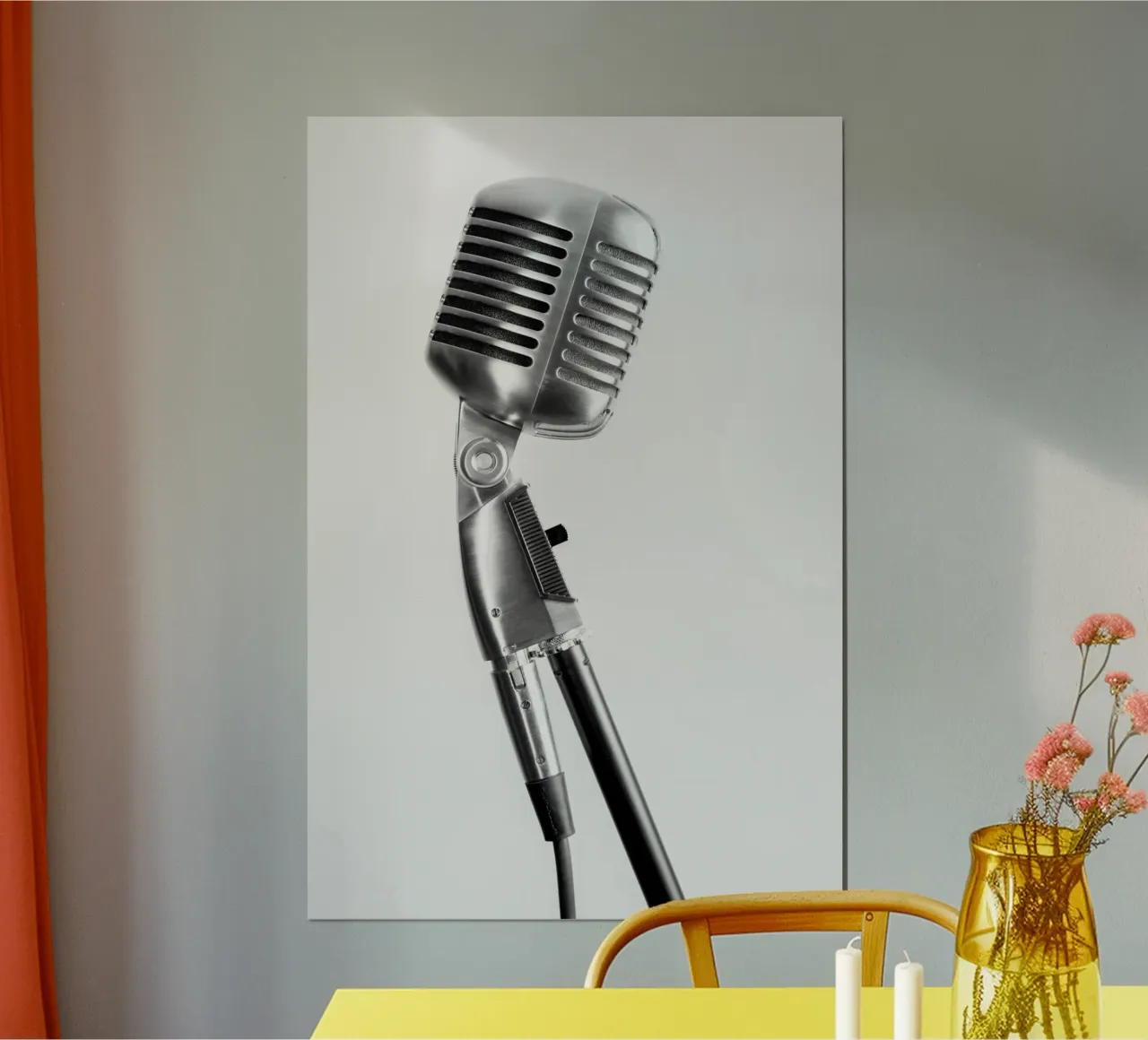 Microfono classico carta hahnemühle da anderm