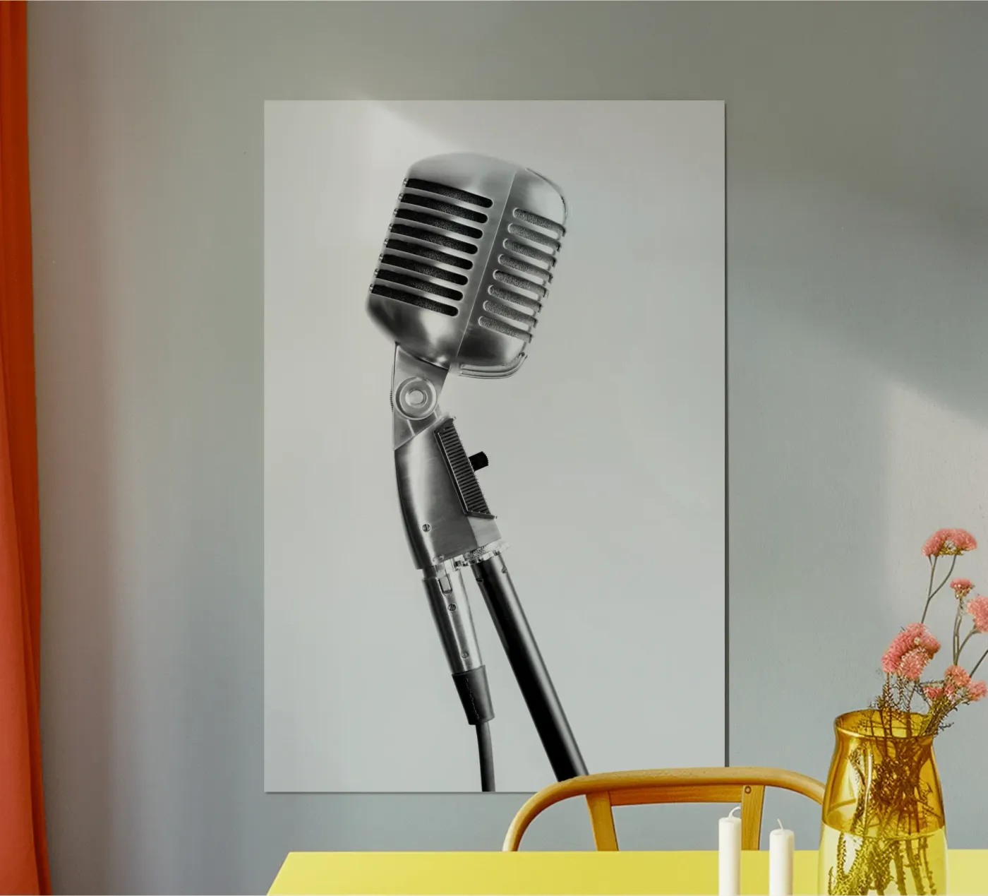 Microphone classique poster de anderm