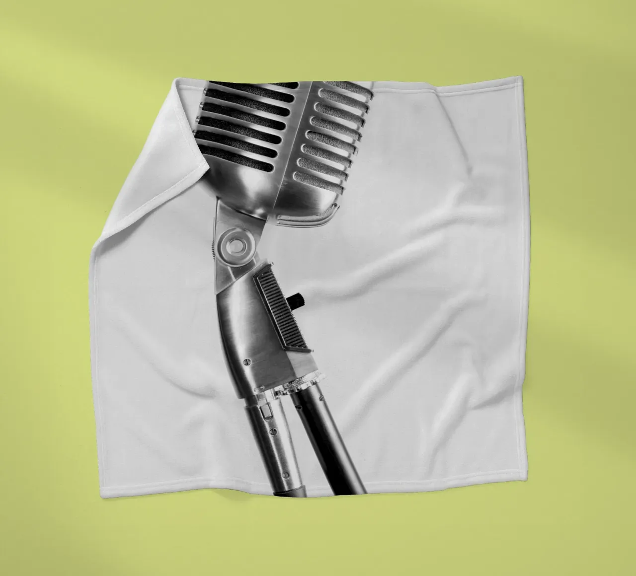 Microfono classico coperta in pile da anderm