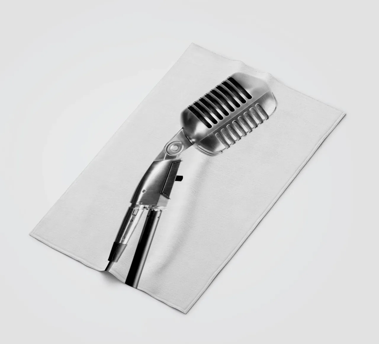 Microfono classico coperta in pile da anderm