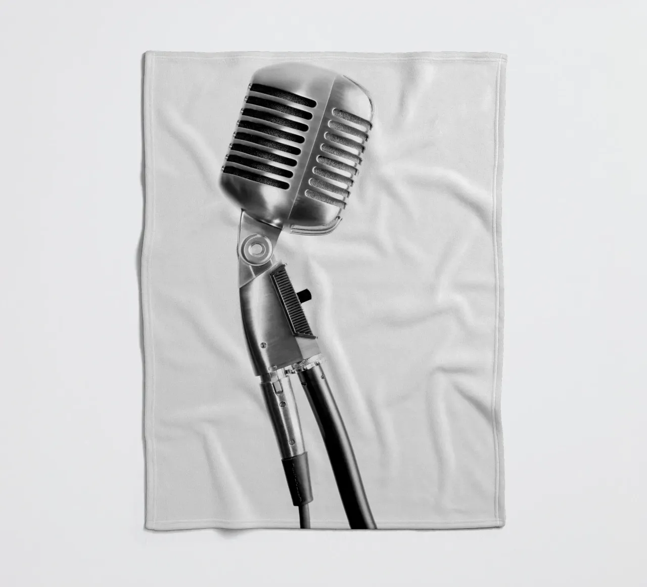 Microfono classico coperta in pile da anderm