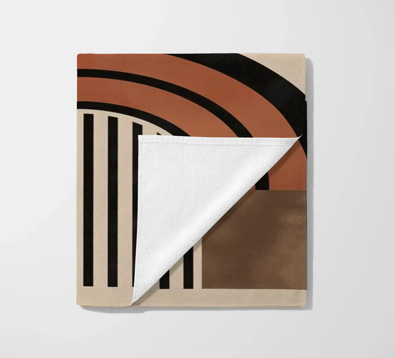 Opere d'arte geometrica Boho telo mare da Whole©