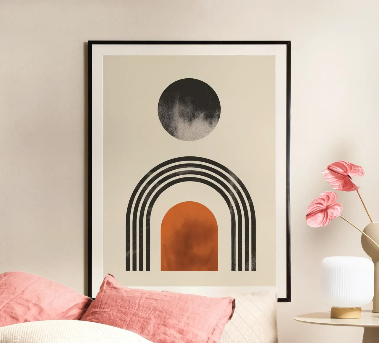 Minimalist boho art hahnemühle by Whole©