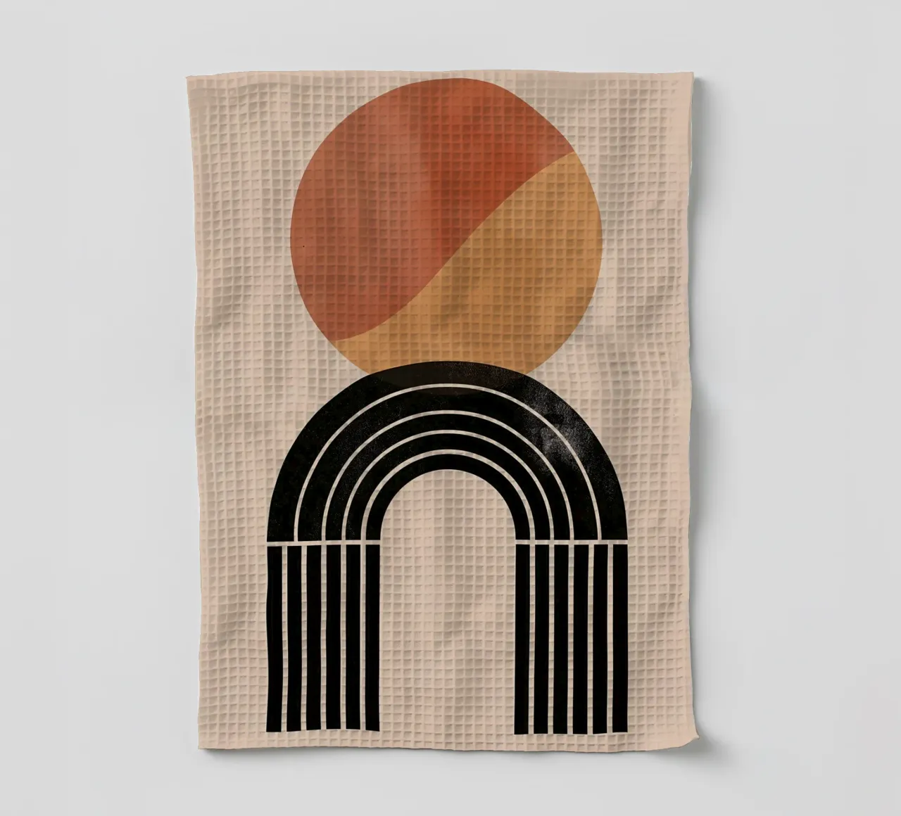 Arte geometrica boho canovaccio da cucina da Whole©