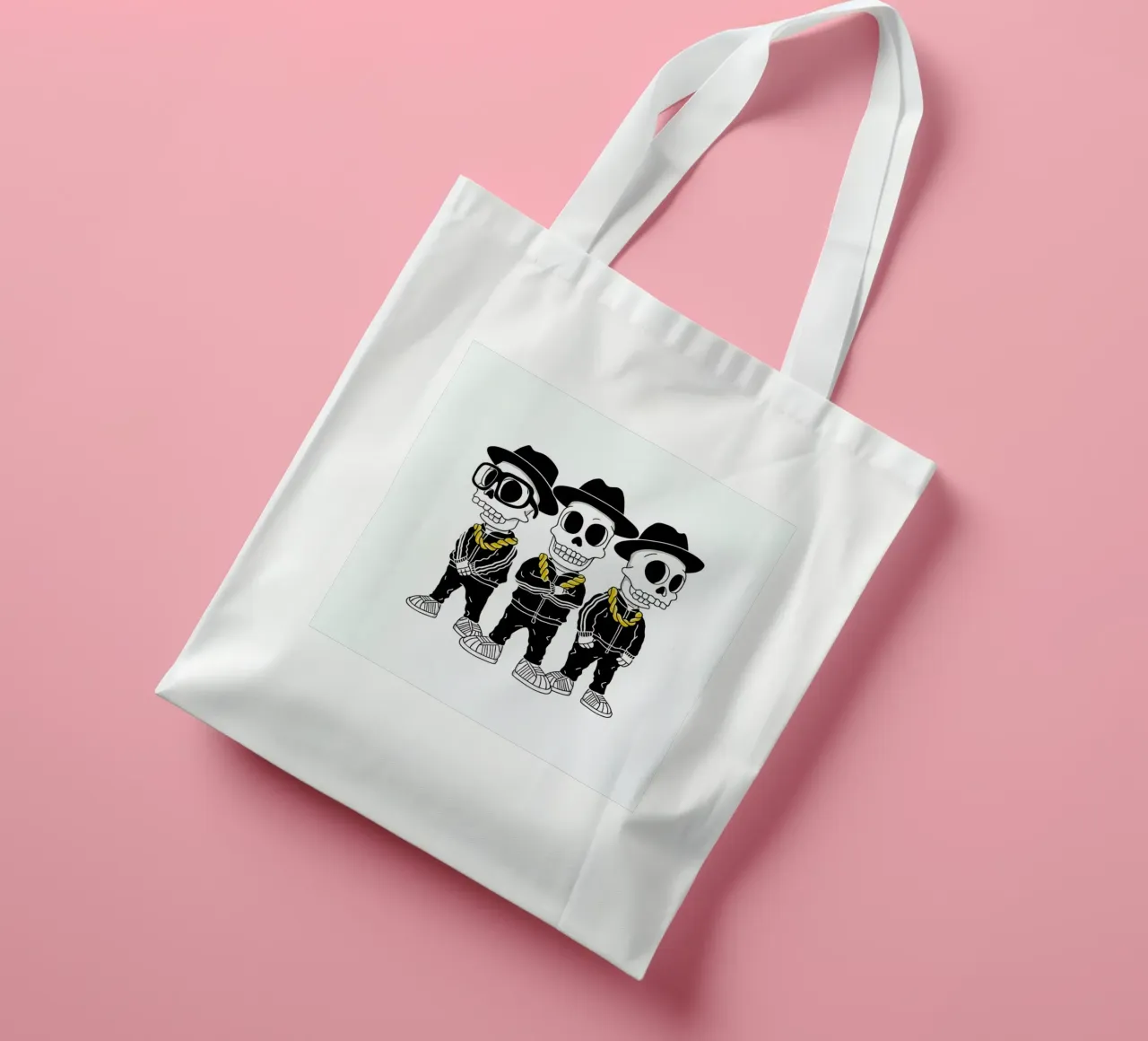 It's Tricky borsa in juta da Zhi Yun Zhang