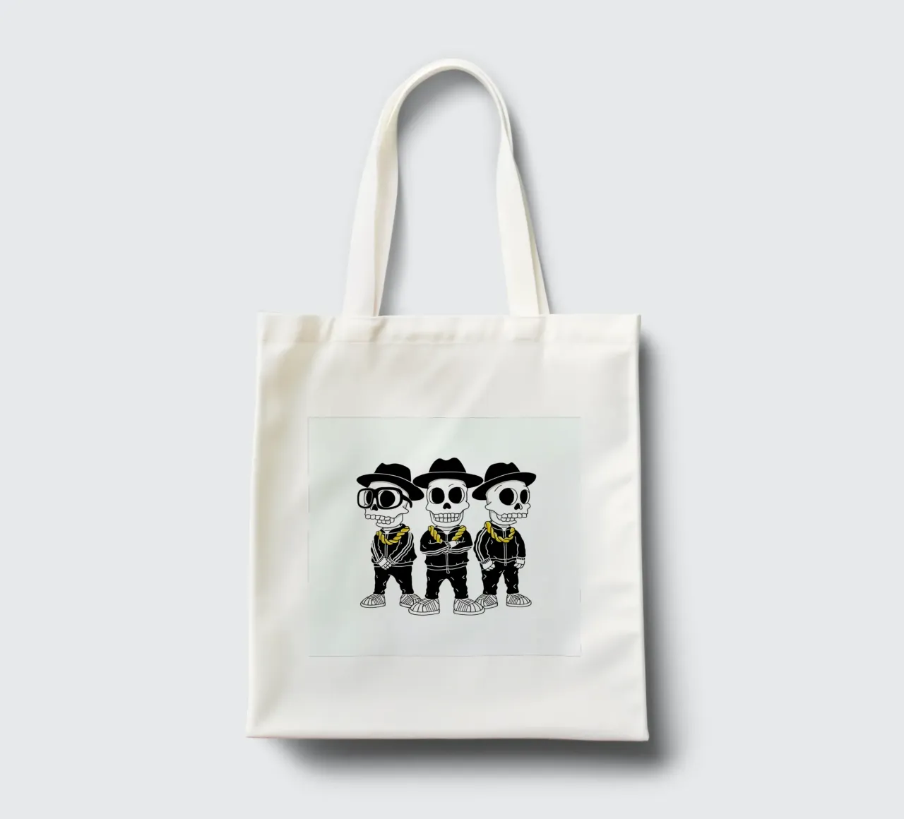 It's Tricky borsa in juta da Zhi Yun Zhang