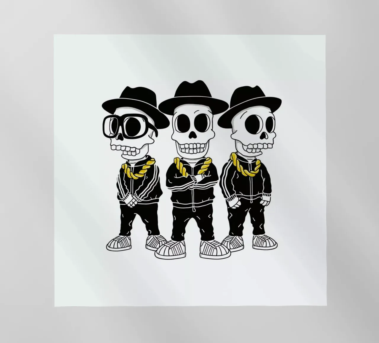 It's Tricky backlit folie van Zhi Yun Zhang