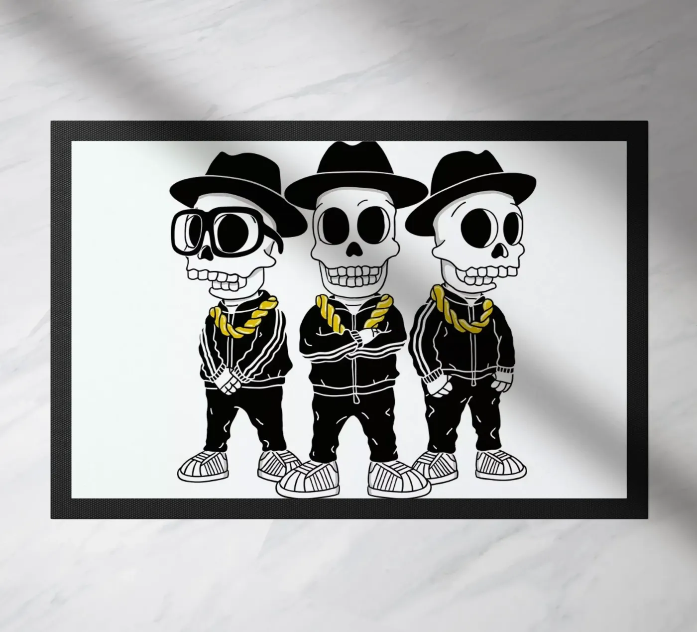 It's Tricky Fußmatte von Zhi Yun Zhang