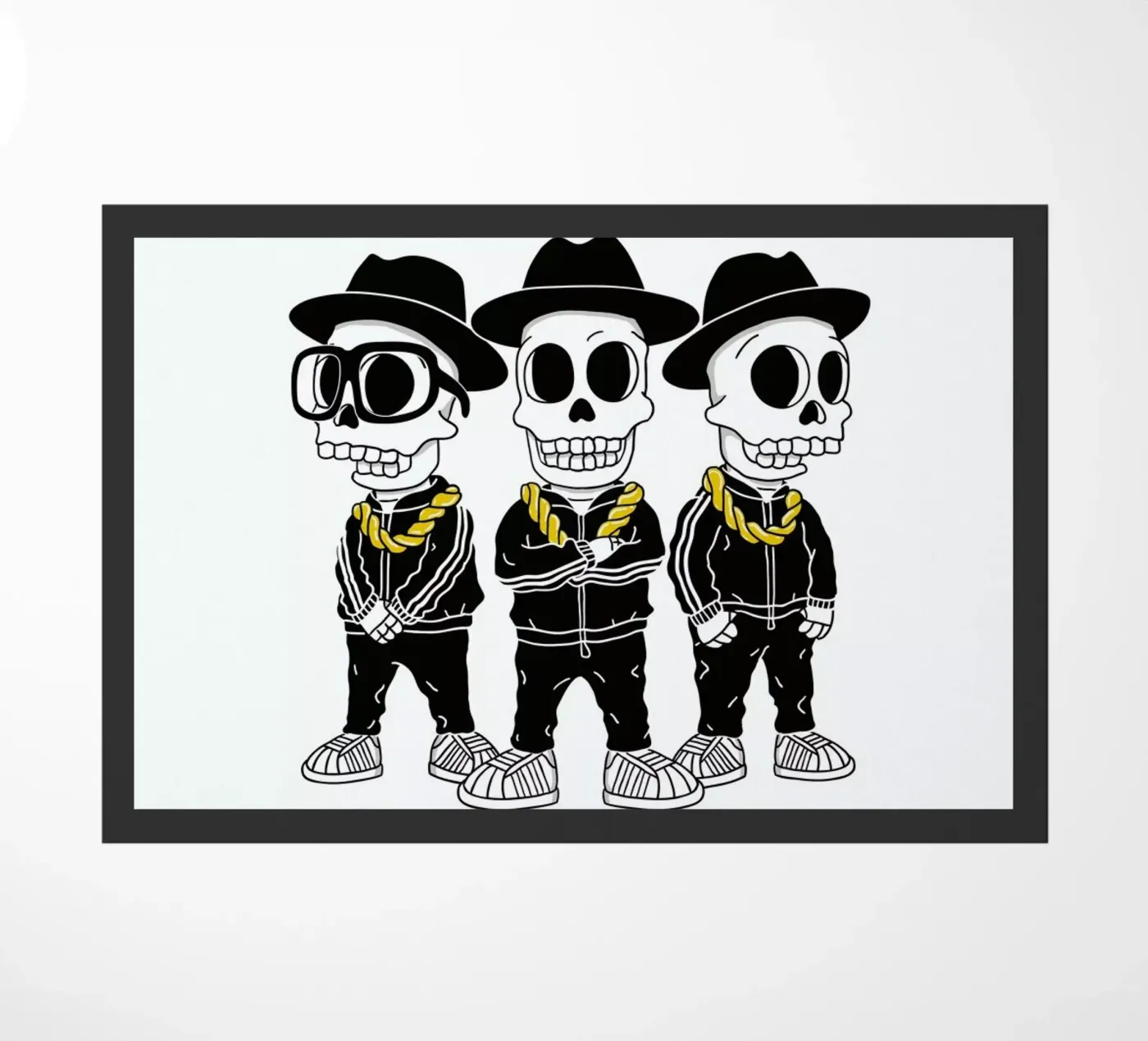 It's Tricky Fußmatte von Zhi Yun Zhang