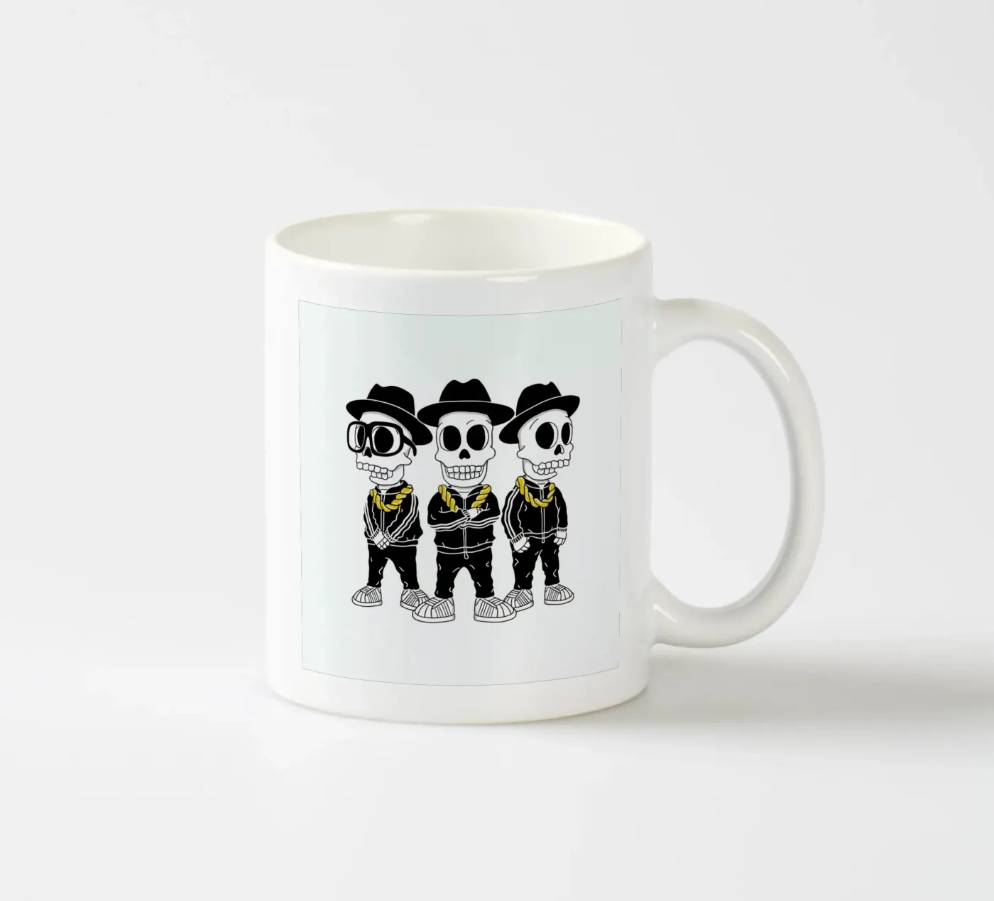 It's Tricky ceramic mug by Zhi Yun Zhang
