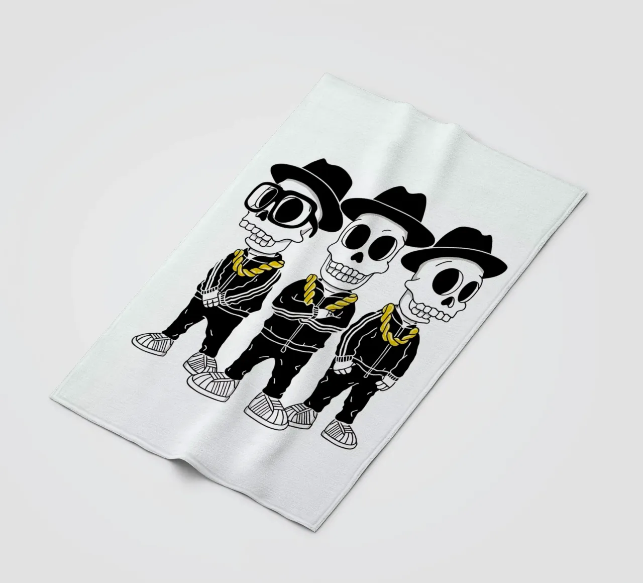 It's Tricky Fleecedecke von Zhi Yun Zhang