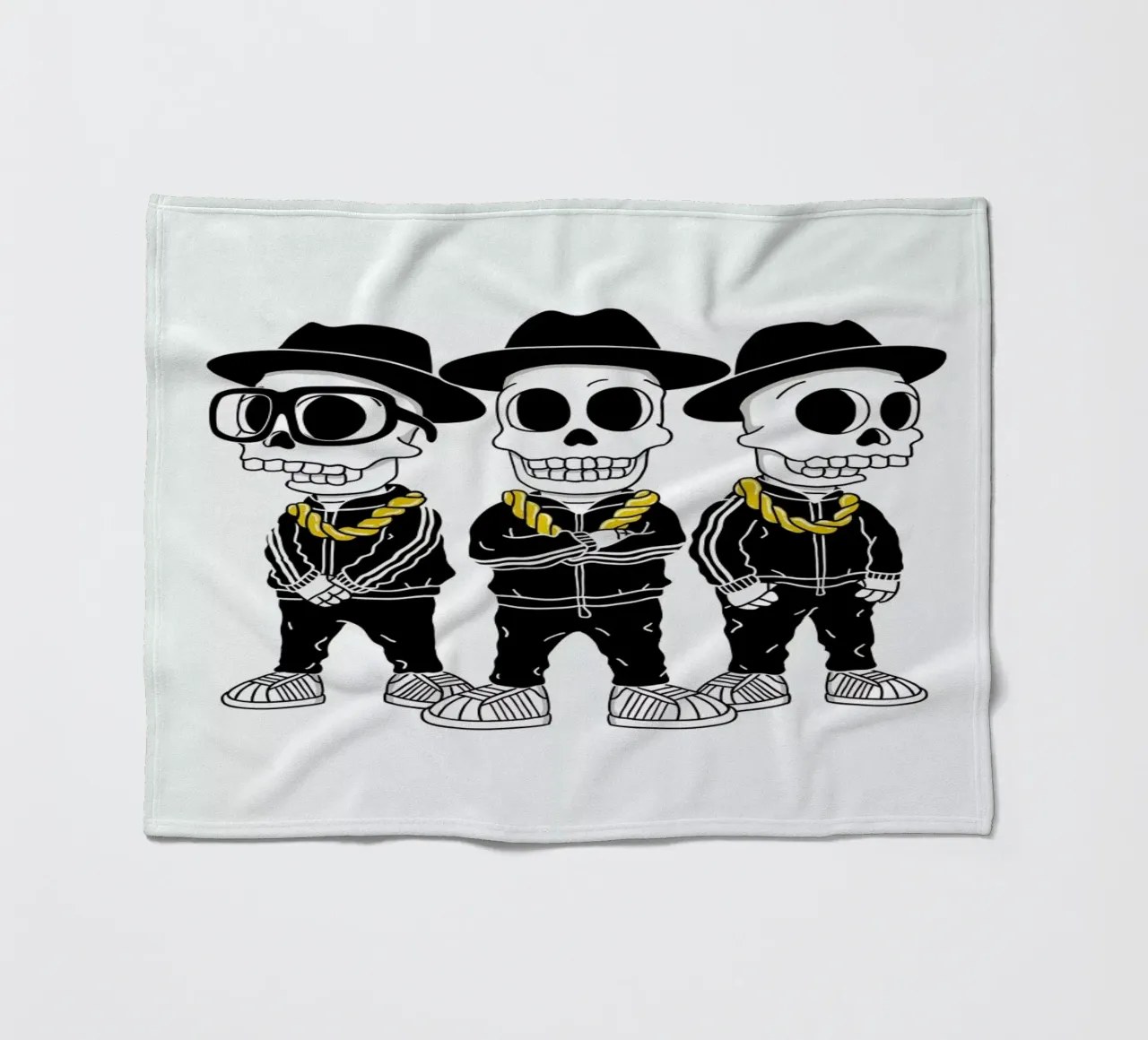 It's Tricky Fleecedecke von Zhi Yun Zhang