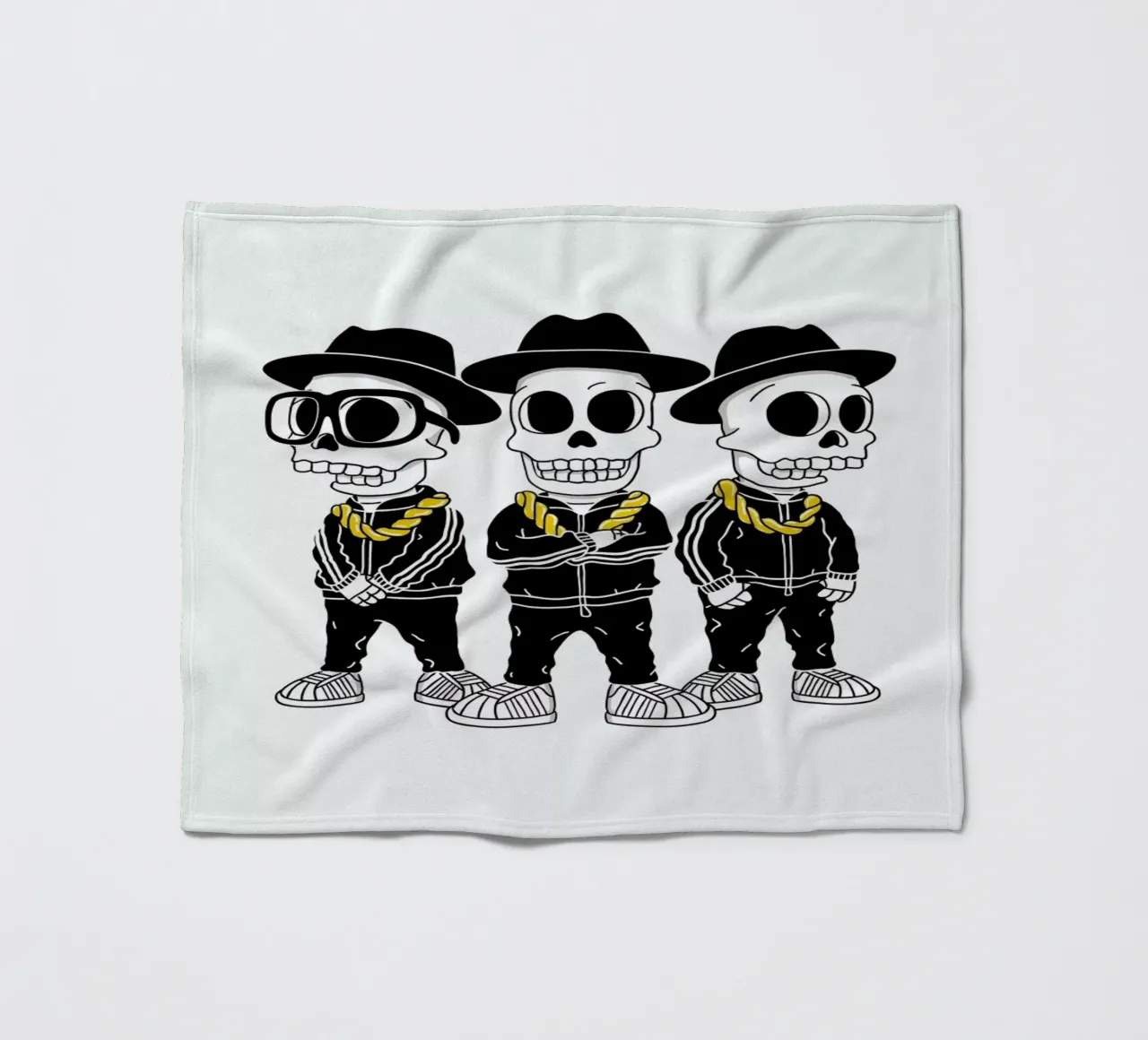 It's Tricky Fleecedecke von Zhi Yun Zhang