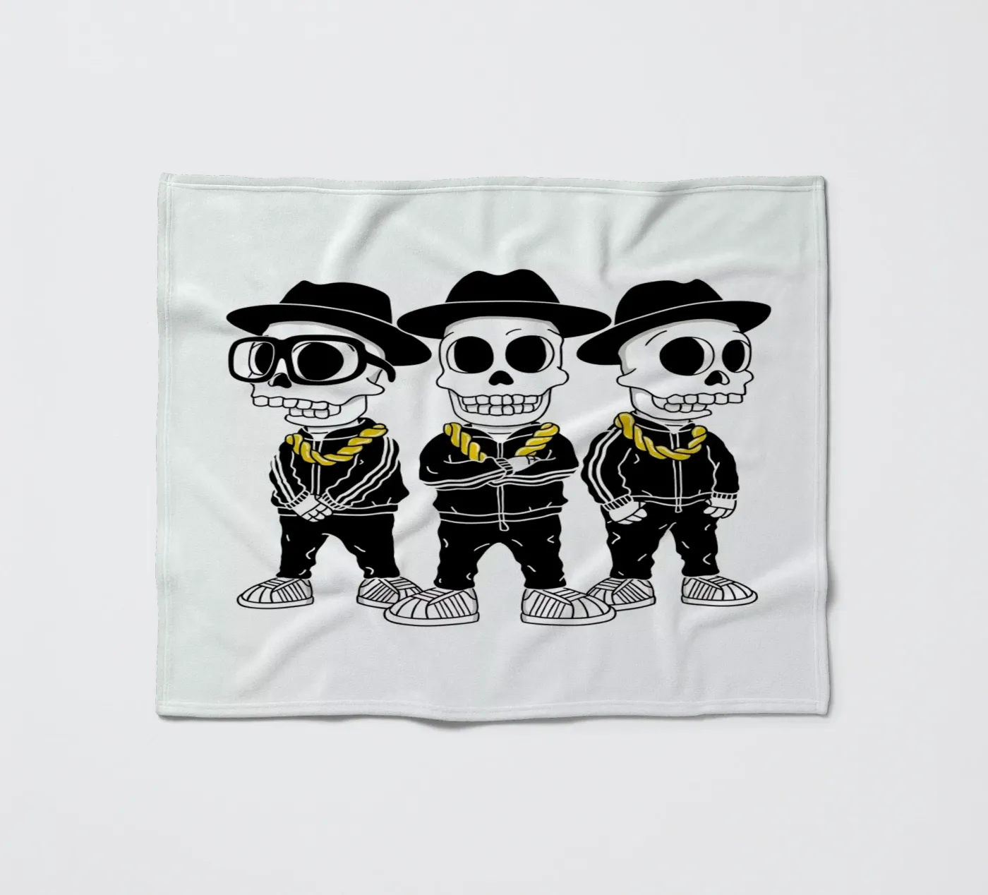 It's Tricky Fleecedecke von Zhi Yun Zhang