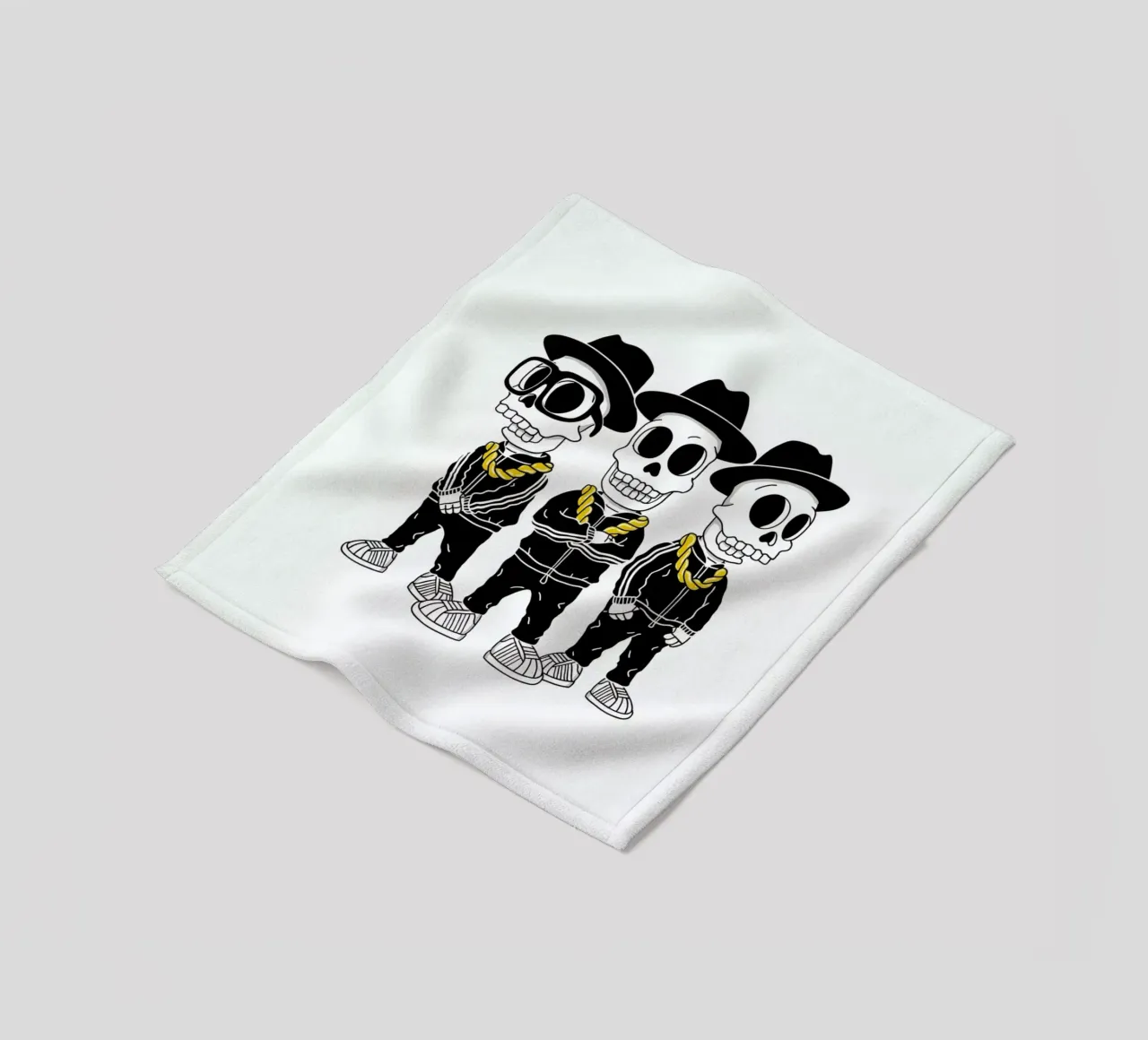 It's Tricky Fleecedecke von Zhi Yun Zhang