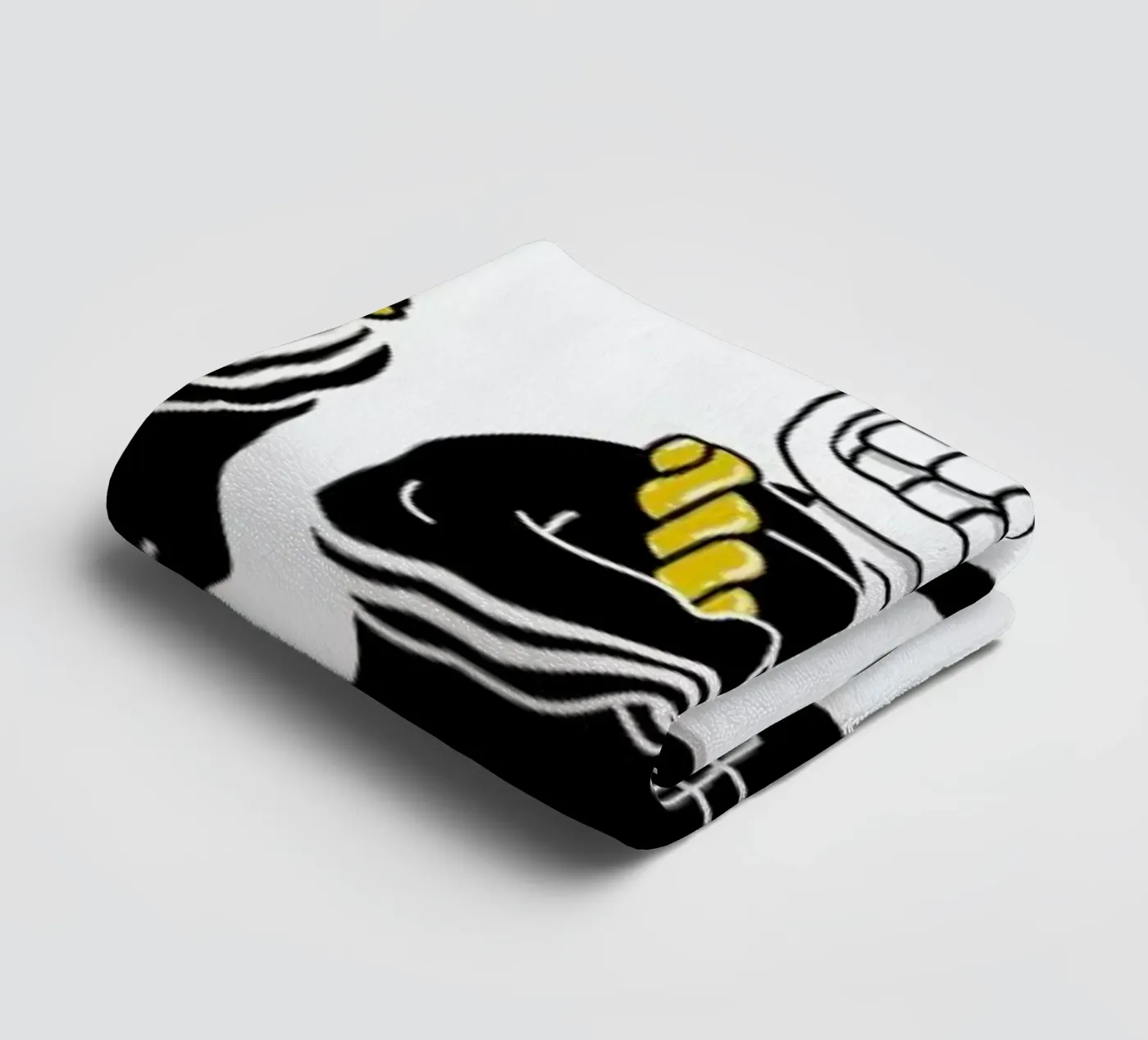 It's Tricky badhanddoek van Zhi Yun Zhang
