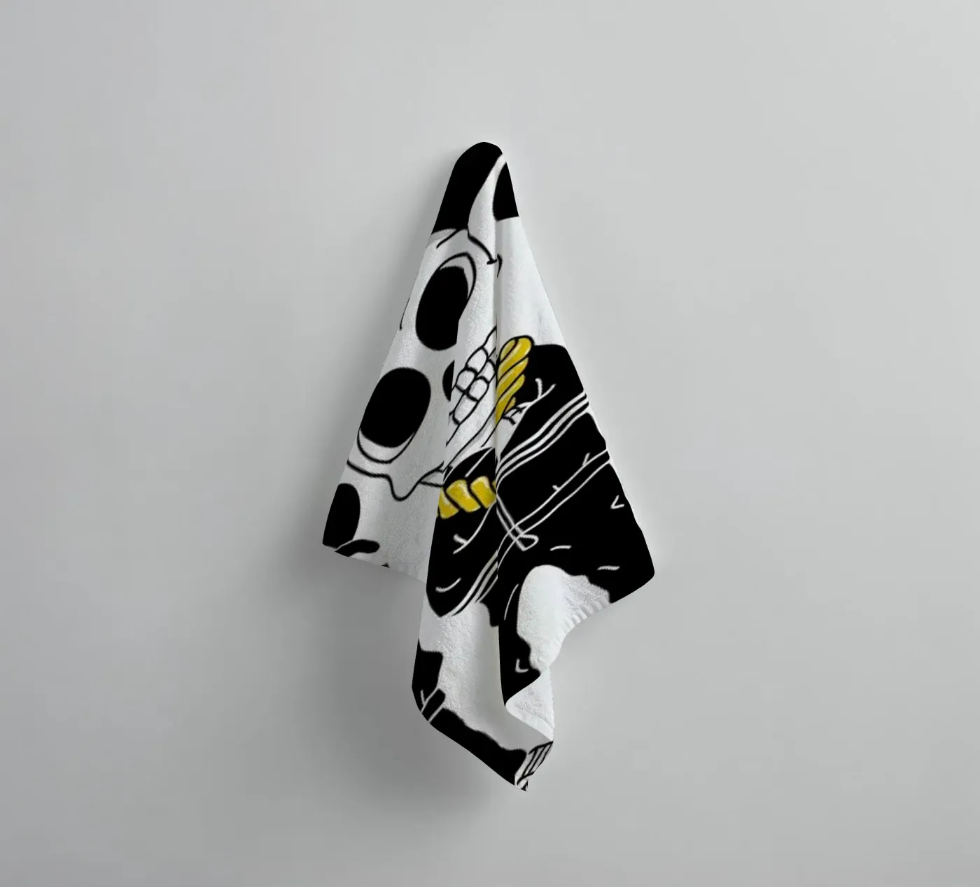 It's Tricky badhanddoek van Zhi Yun Zhang