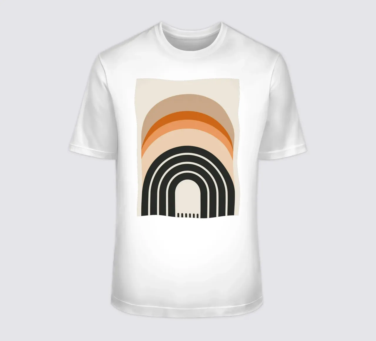 Design arcobaleno retrò t-shirt da Whole©